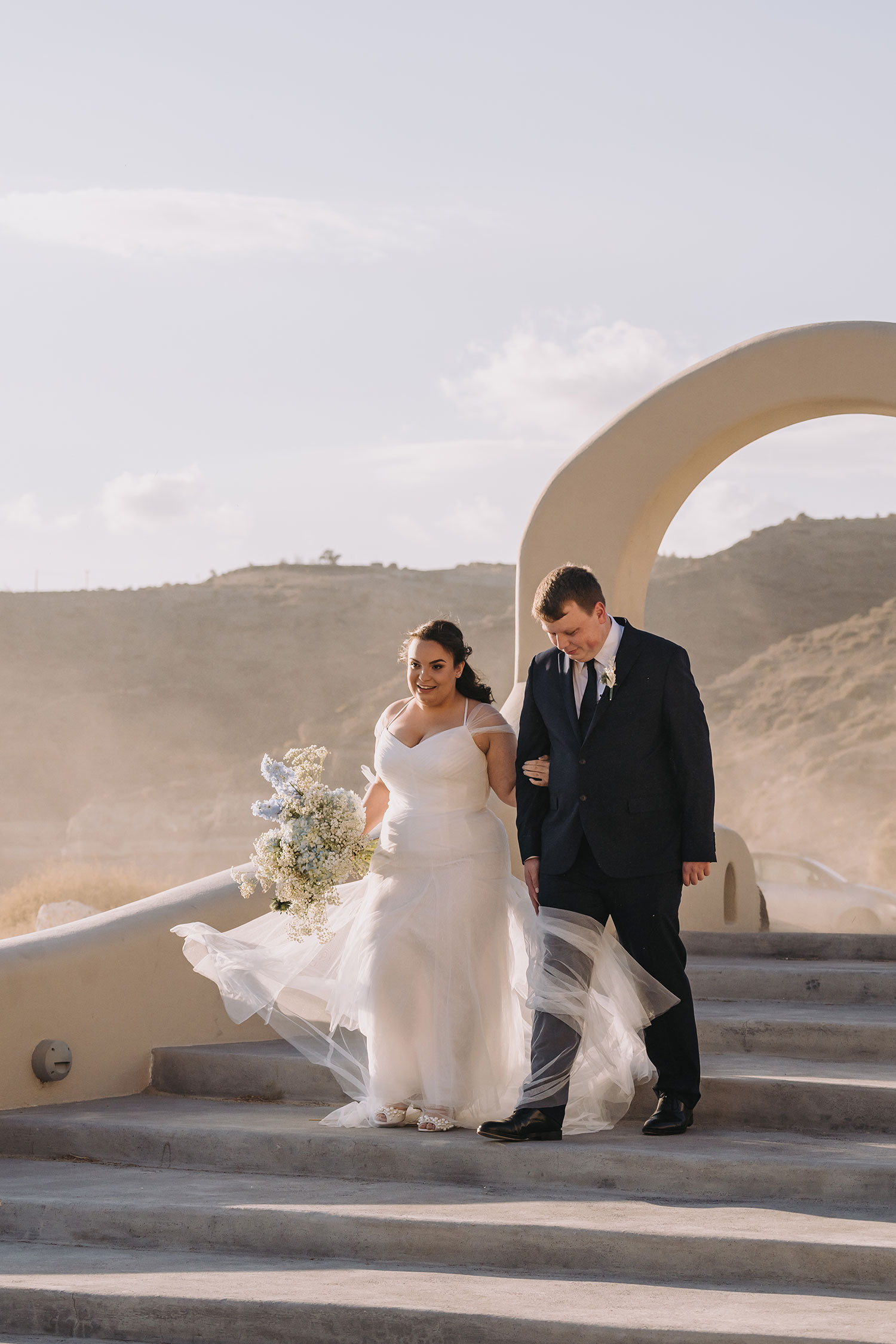 Casamento de Thais e Rodolfo em Santorini