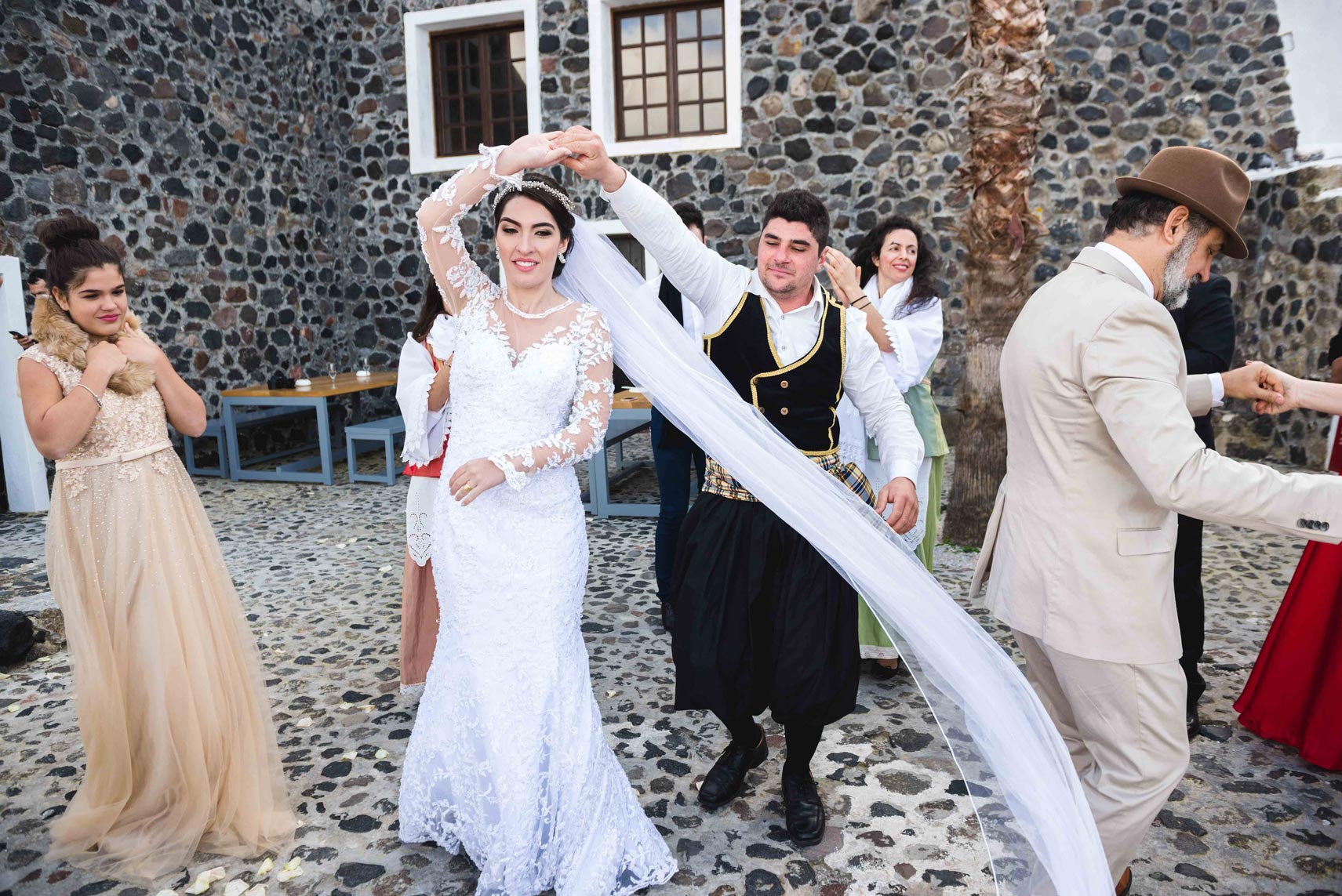 Casamento de Fernanda e Marcelo em Santorini