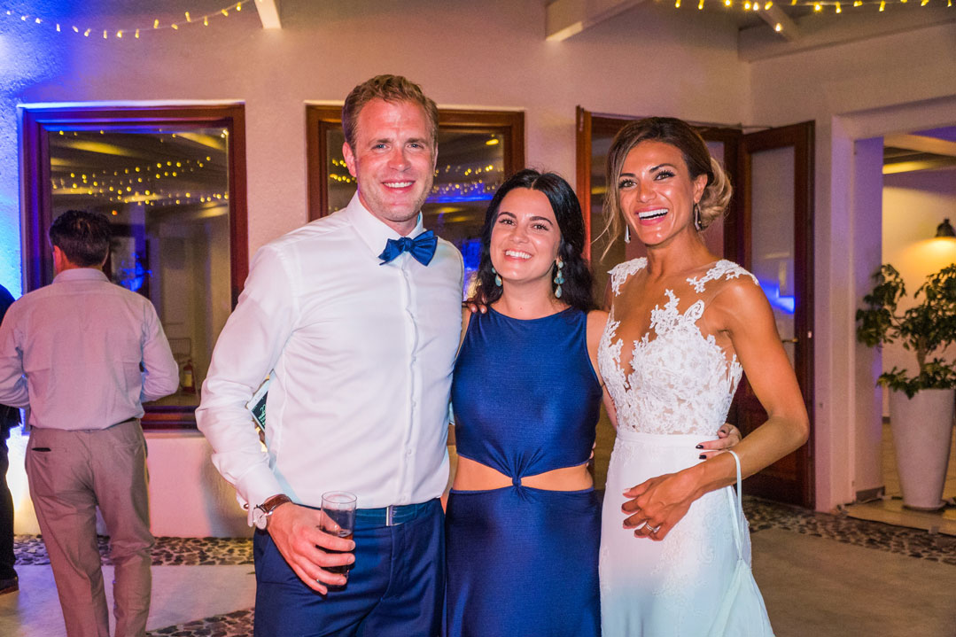 Casamento de Elly e Nick em Santorini