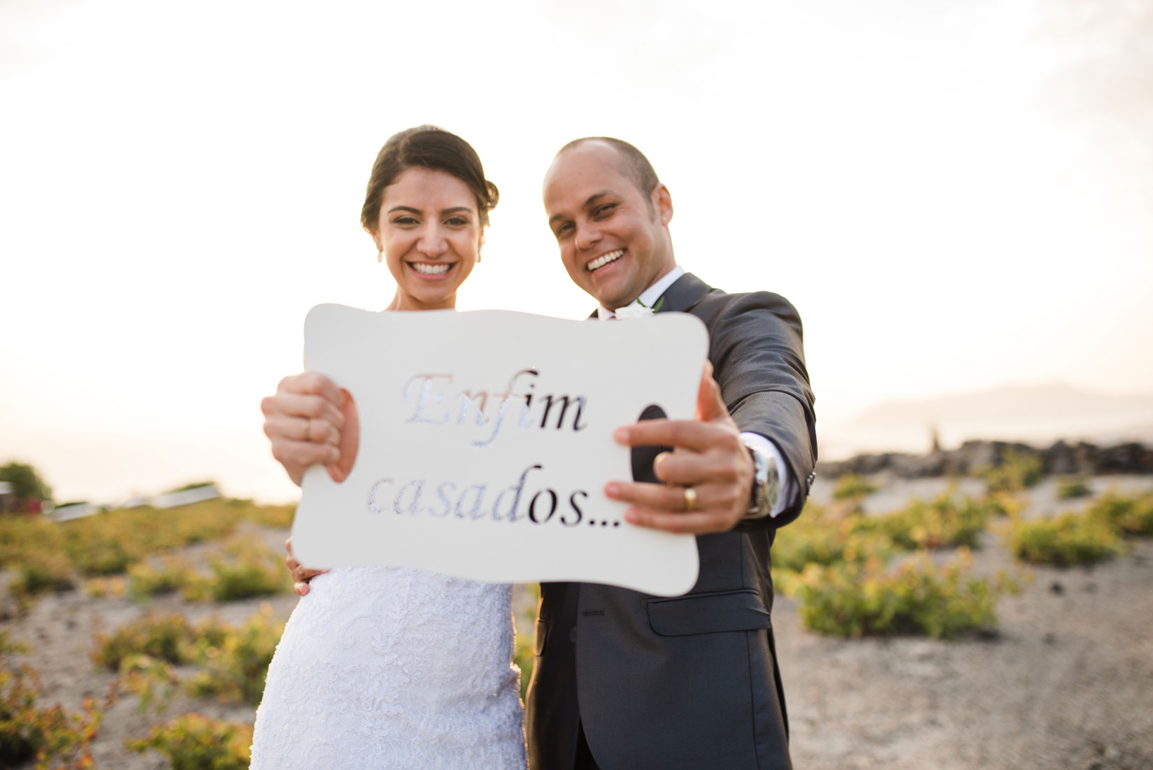 Casamento de Juliana e Antonio em Santorini