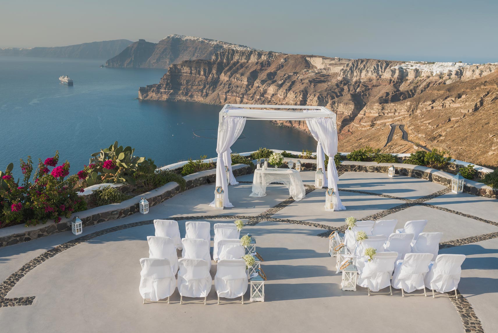 Casamento de Giuliana e Marcos em Santorini