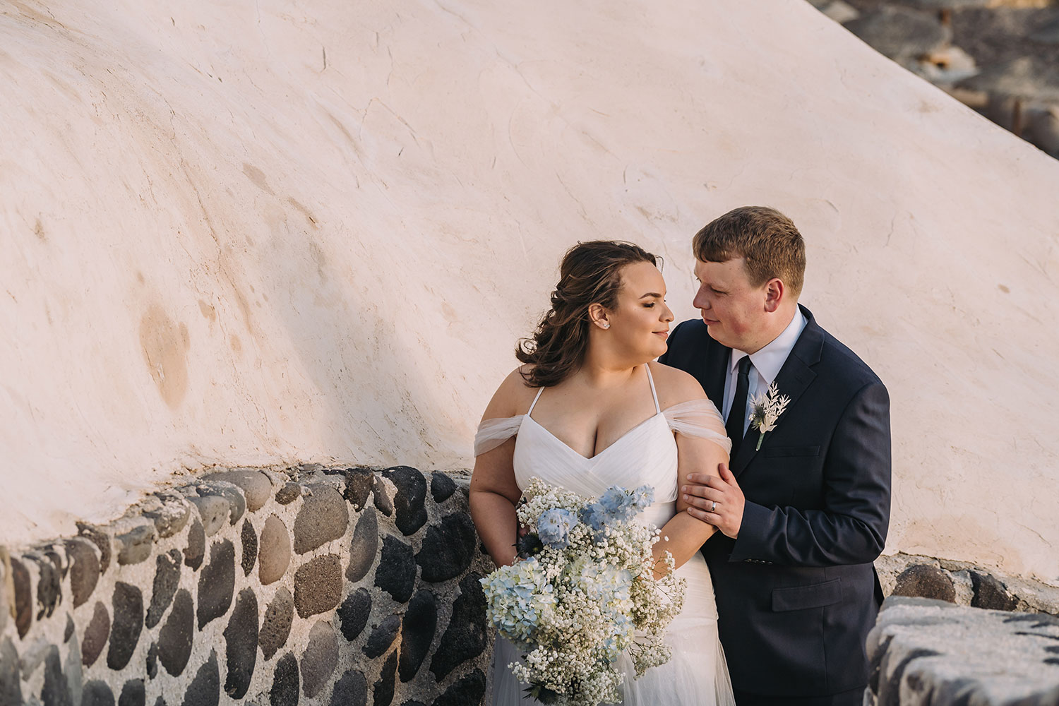 Casamento de Thais e Rodolfo em Santorini