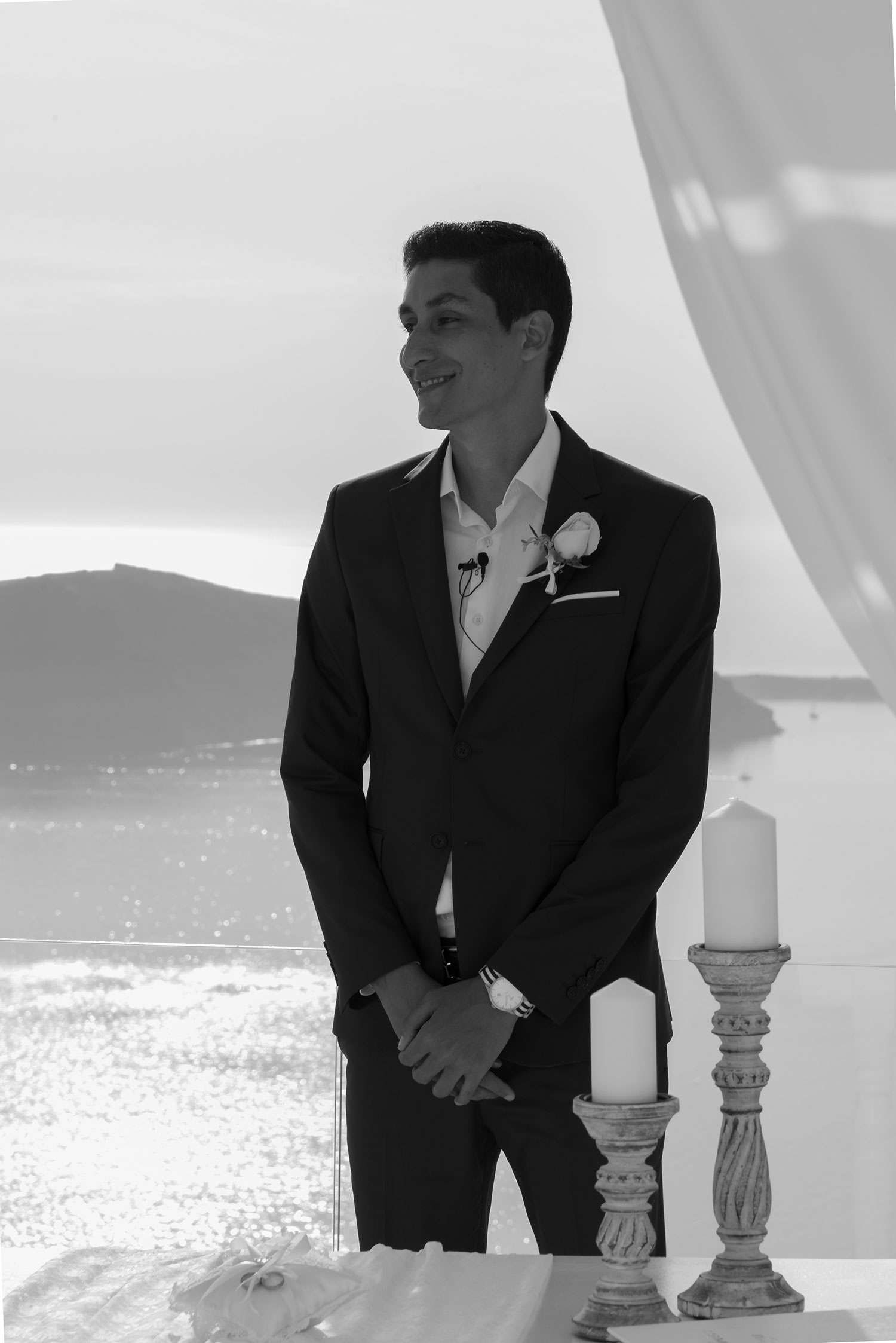 Casamento de Gislaine e Igor em Santorini