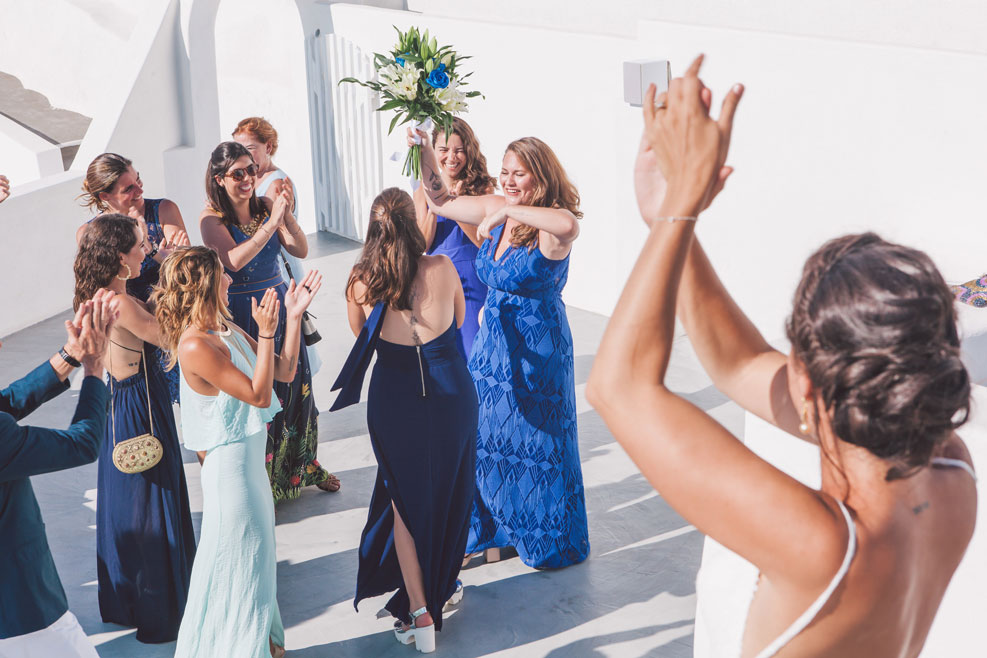 Casamento de Amanda e Vitor em Santorini