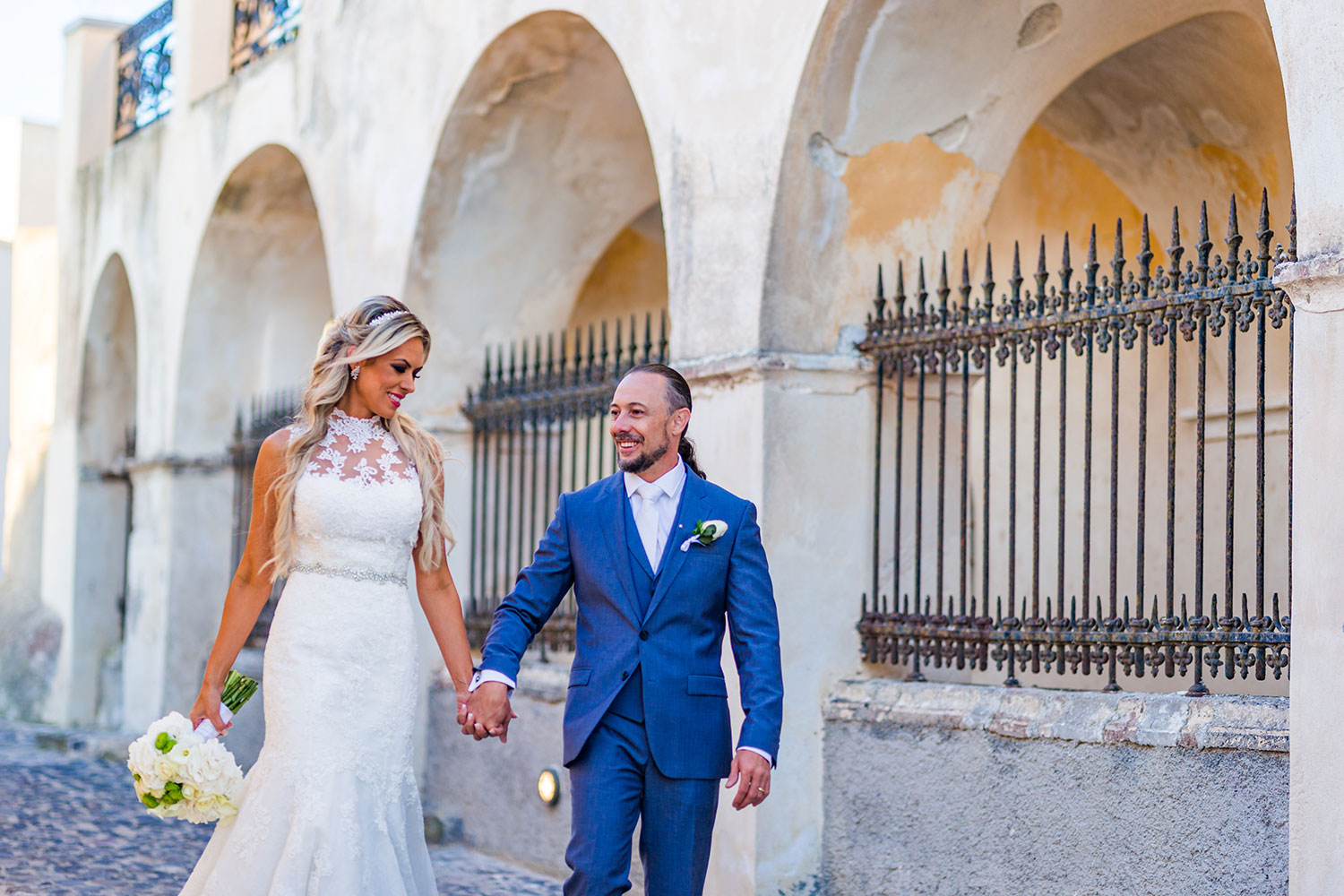 Casamento de Sabrina e Juliano em Santorini