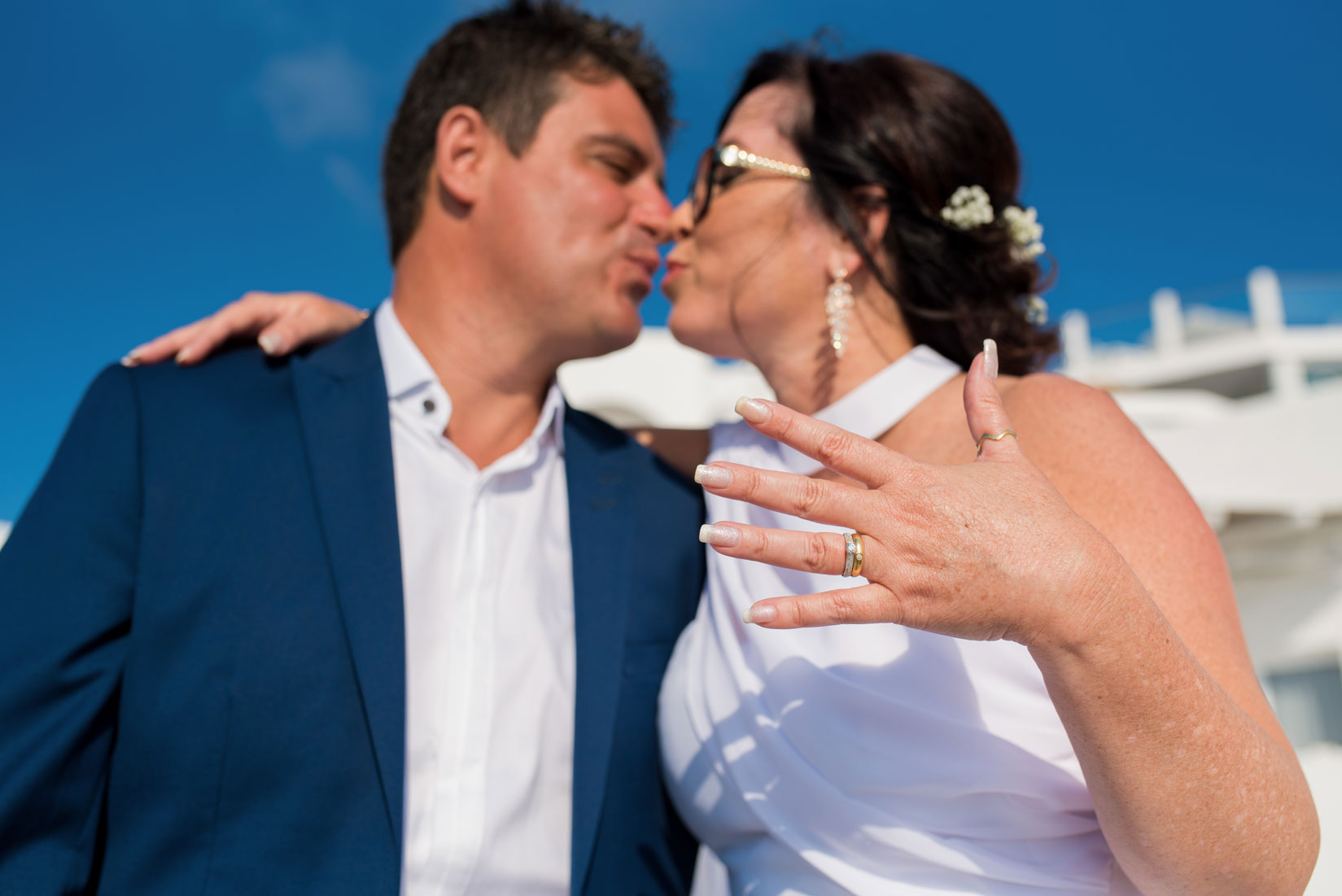 Casamento de Simone e Paulo em Santorini