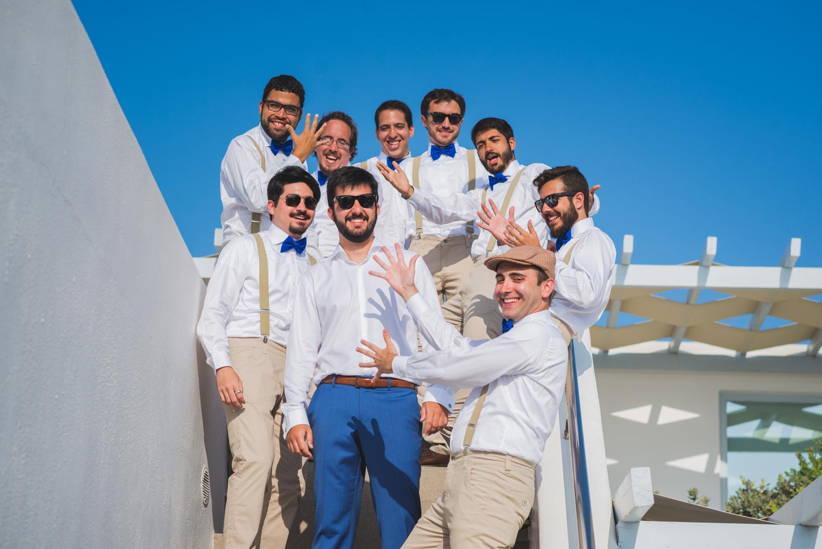 Casamento de Mariana e Stefanos em Santorini