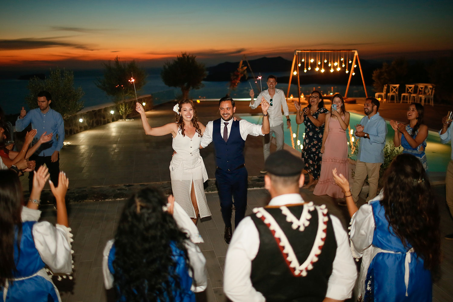 Casamento de Thais e Rodolfo em Santorini
