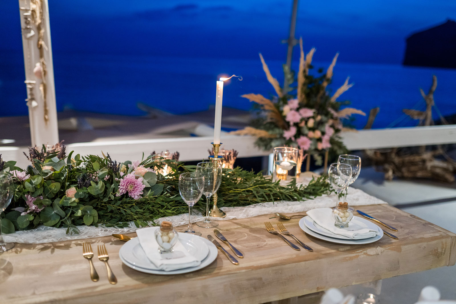 Casamento de Laura e Gabriel em Santorini