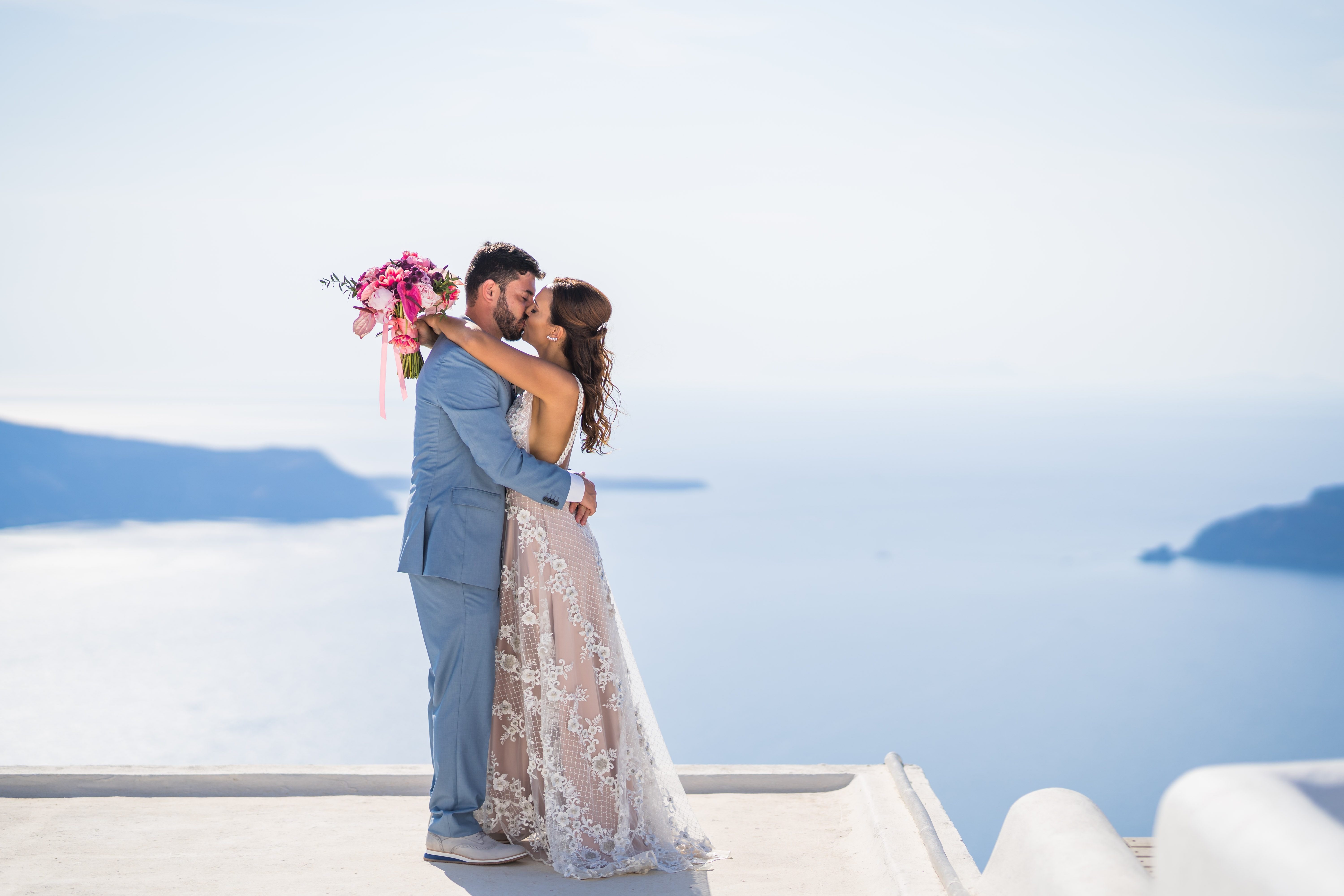 Casamento de Natália e Tiago em Santorini