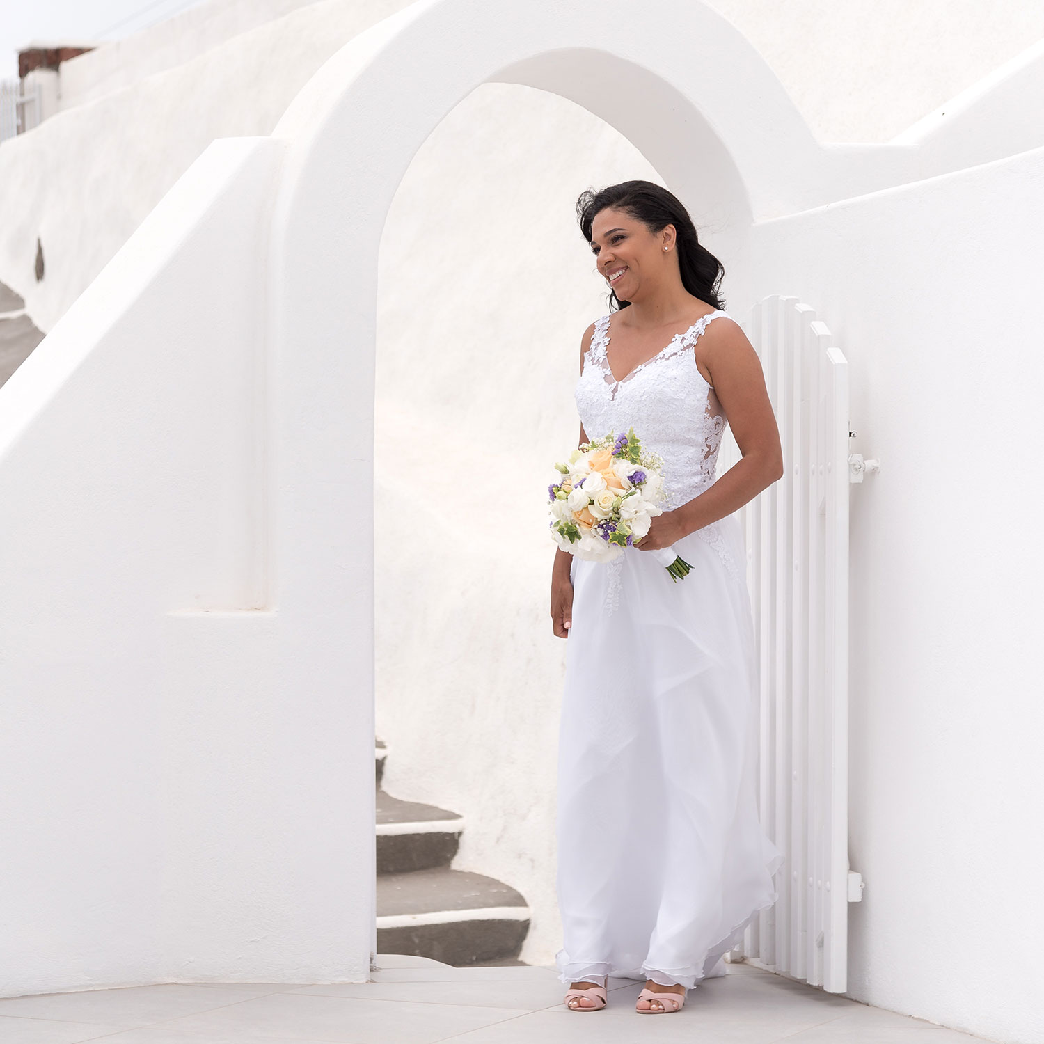 Casamento de Ana Paula e Márcio em Santorini