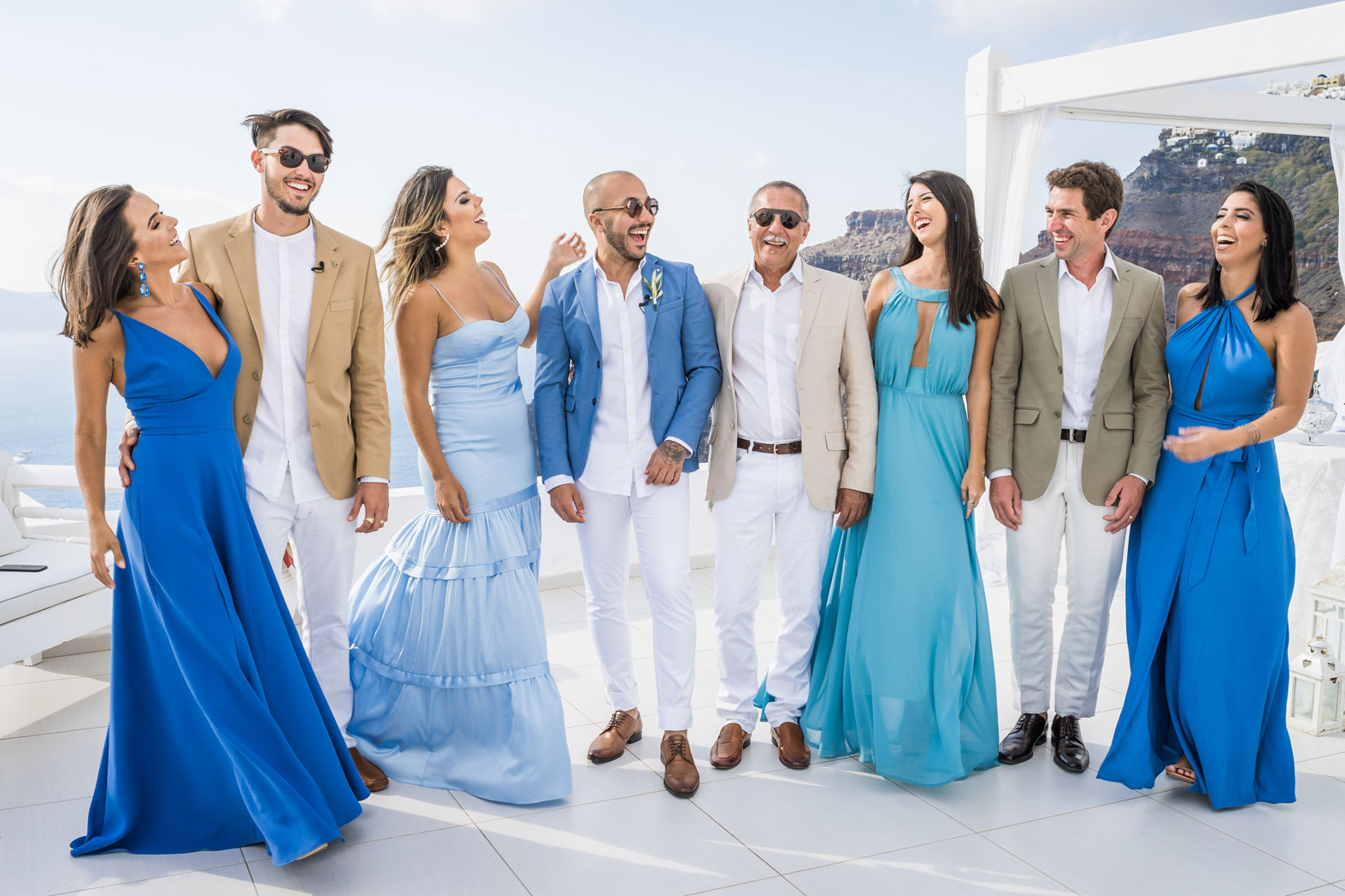 Casamento de Vanessa e Gabriel em Santorini