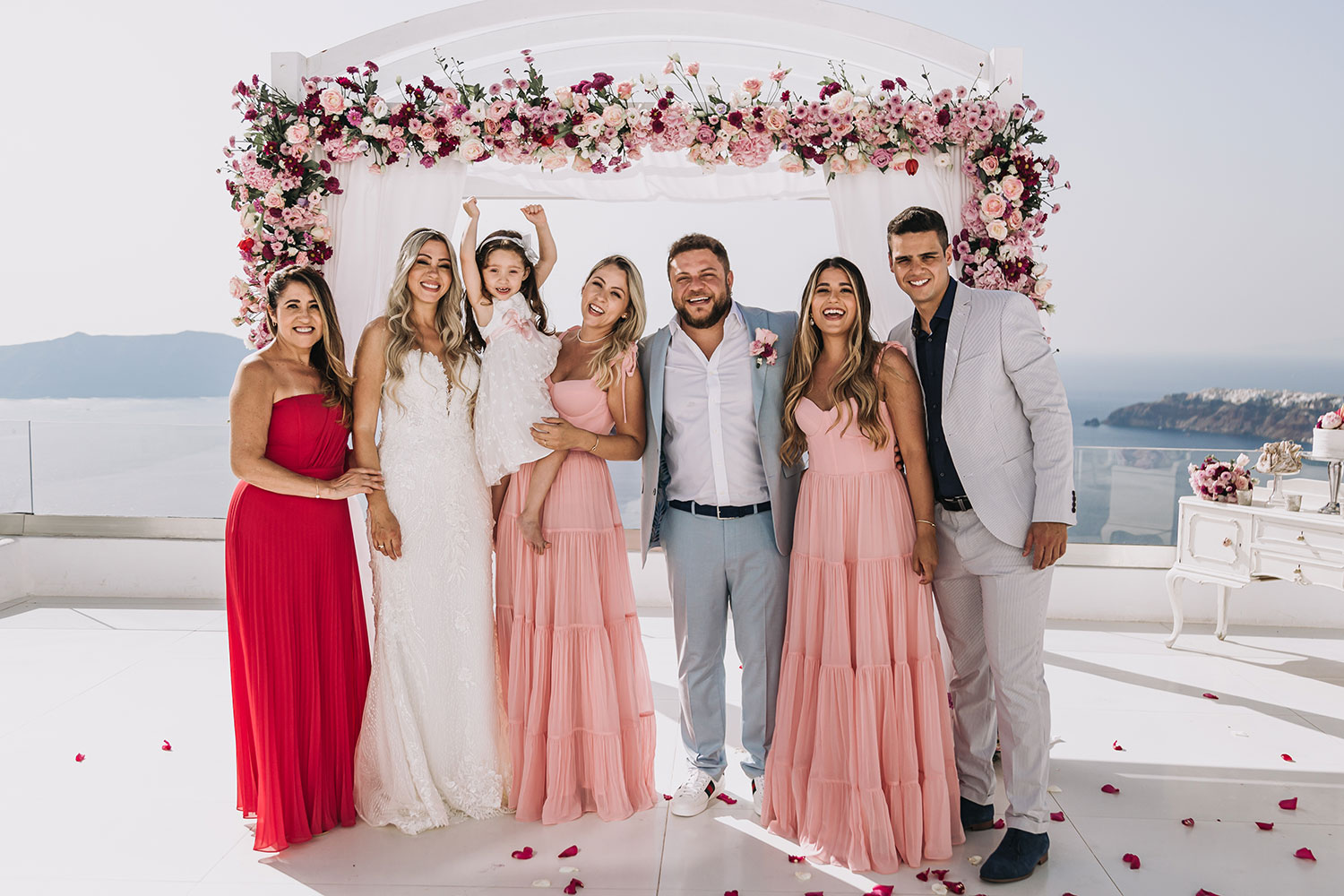 Casamento de Thais e Rodolfo em Santorini