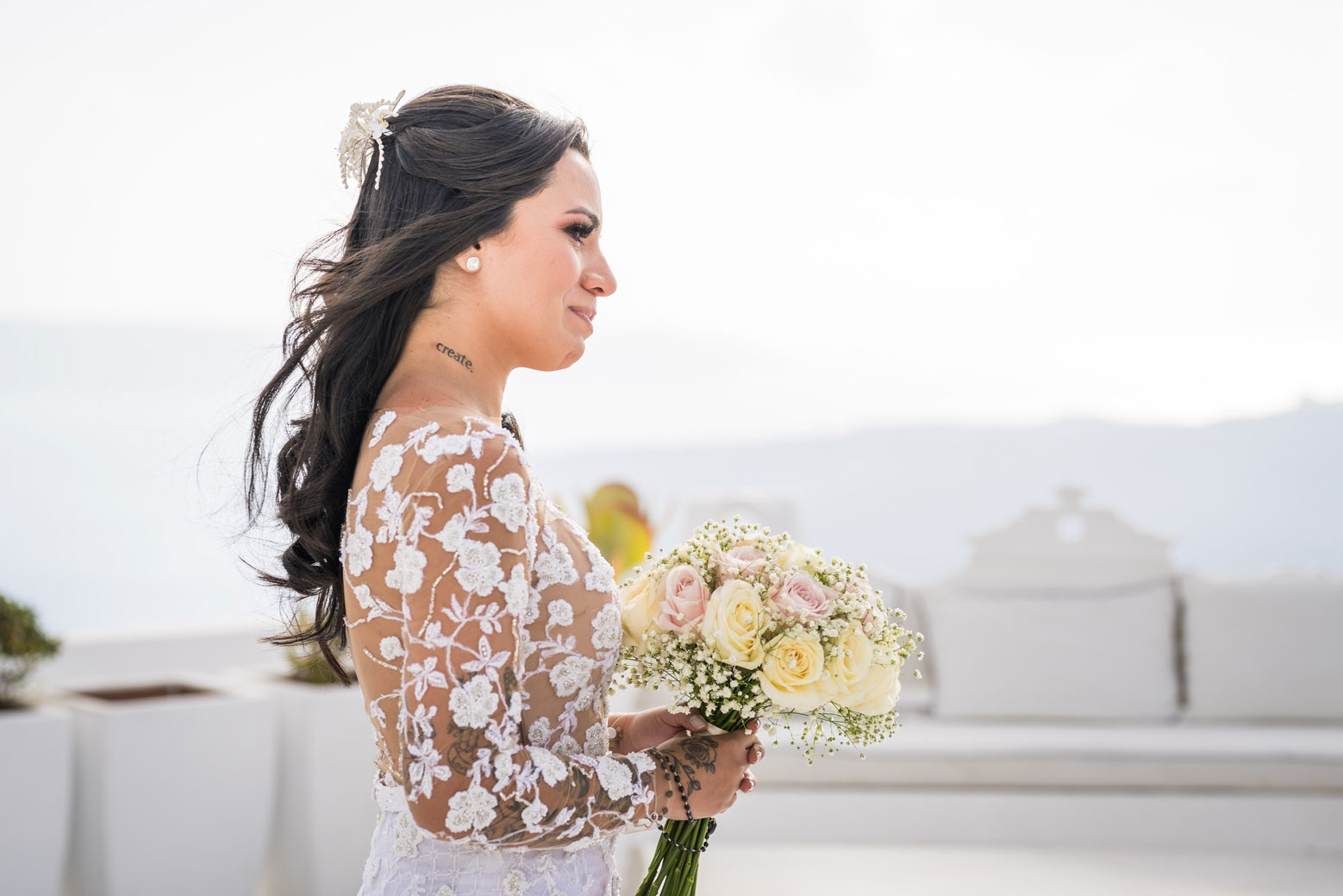 Casamento de Vanessa e Gabriel em Santorini