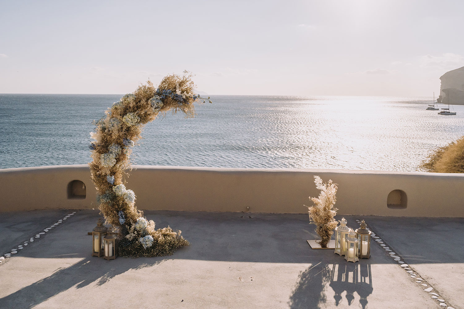Casamento de Thais e Rodolfo em Santorini