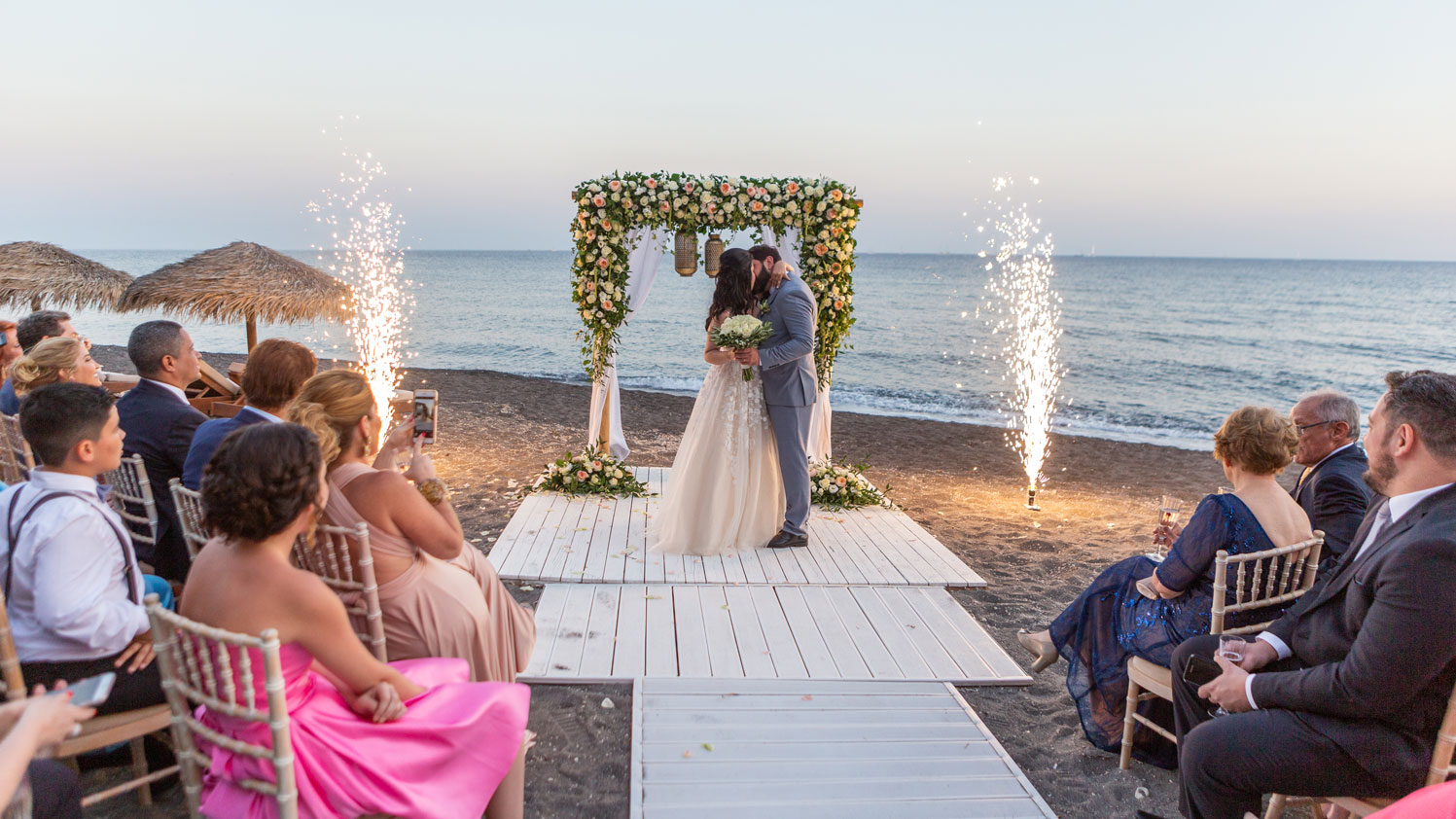 Casamento de Andrea e Andre em Santorini