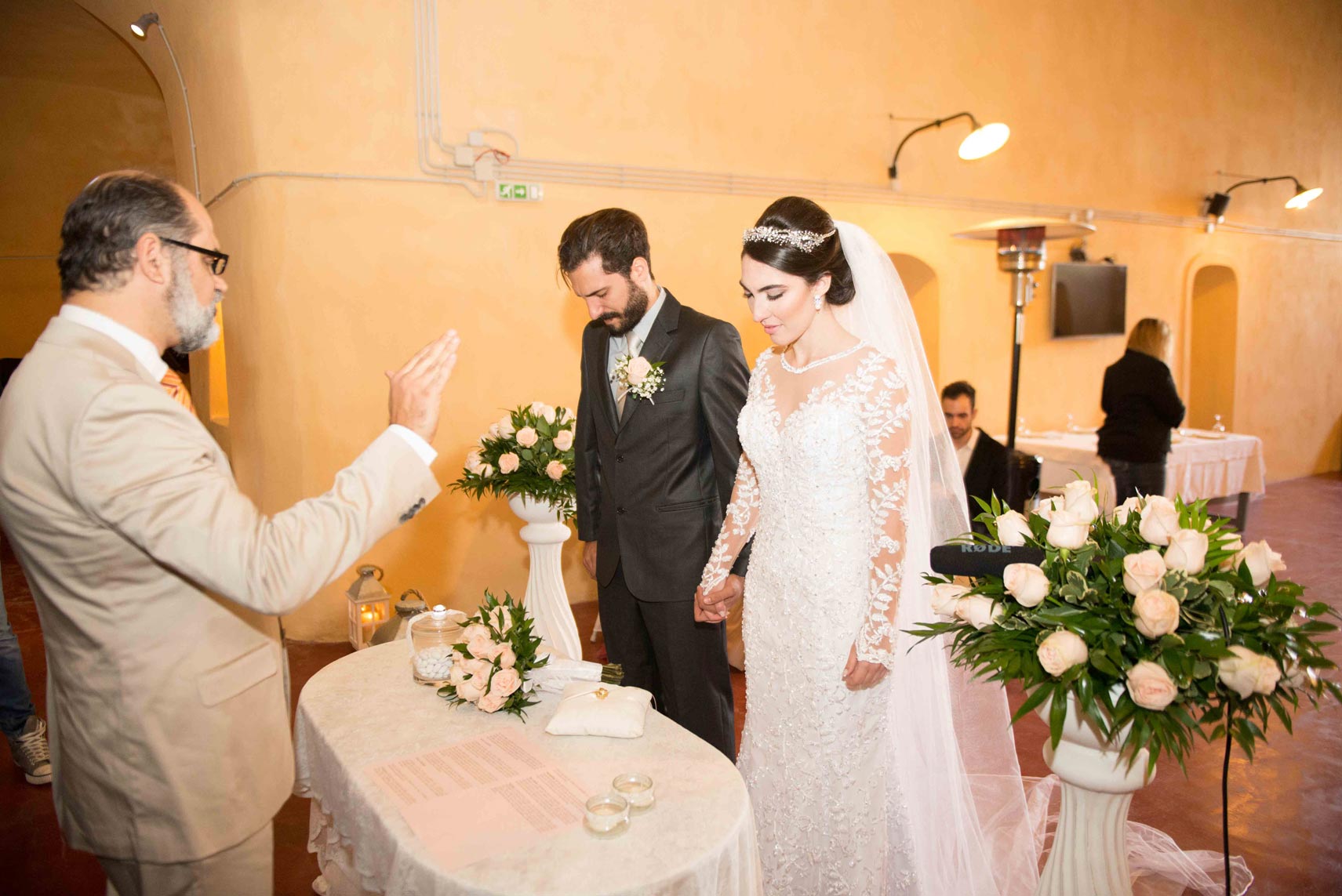 Casamento de Fernanda e Marcelo em Santorini