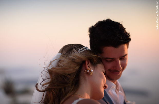 Fotografia do arquivo de Casamento em Santorini