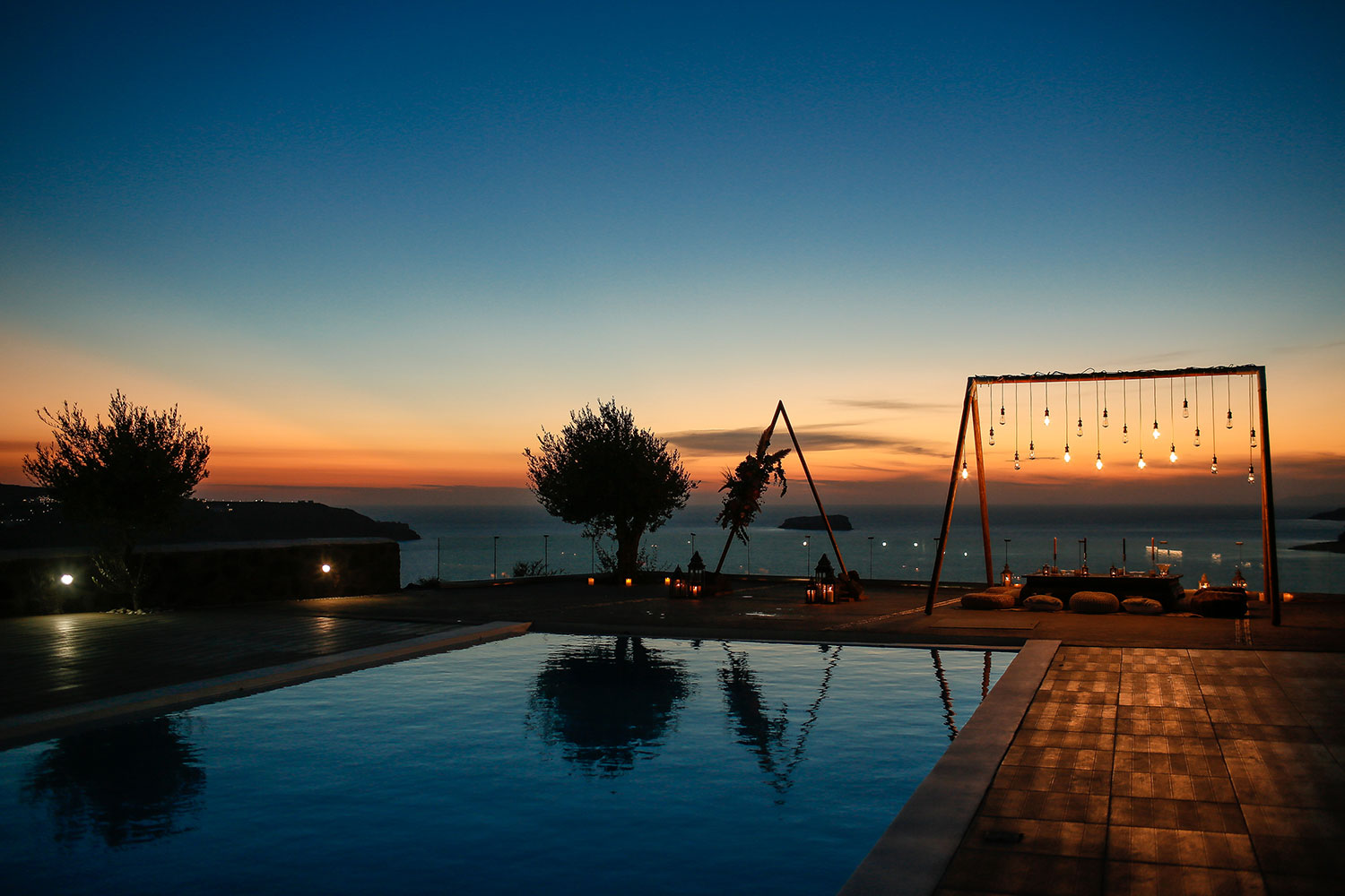 Casamento de Thais e Rodolfo em Santorini