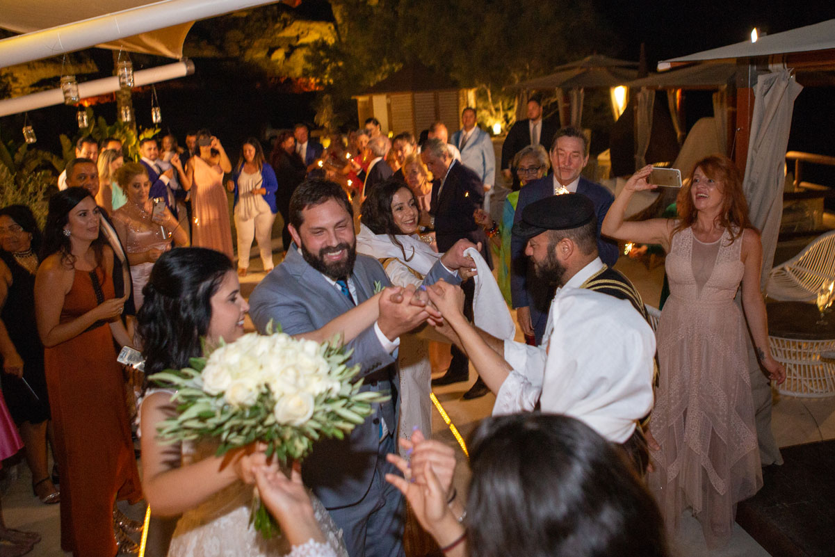 Casamento de Andrea e Andre em Santorini