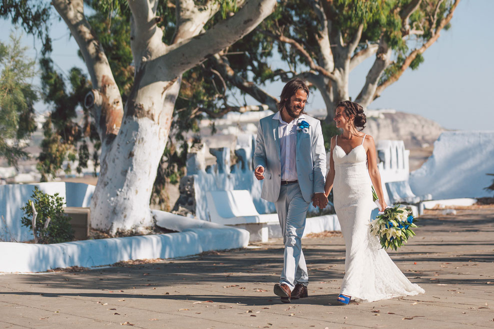 Casamento de Amanda e Vitor em Santorini