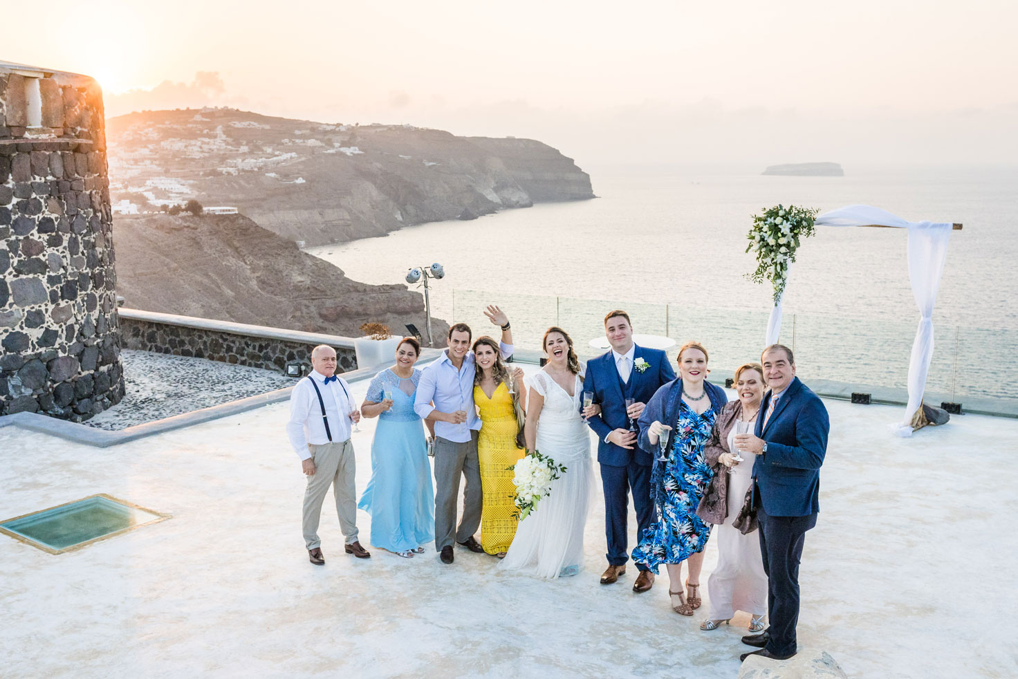Casamento de Leticia e Gabriel em Santorini