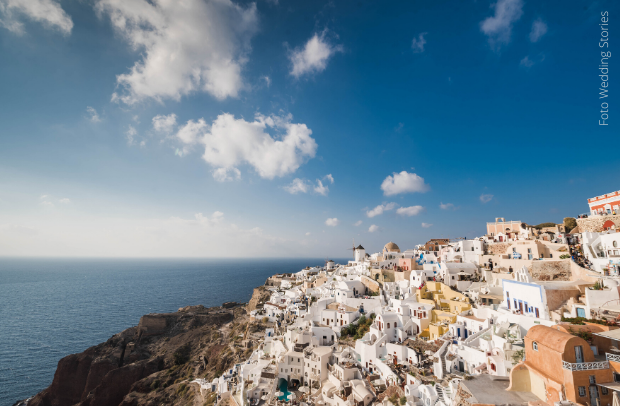 Fotografia do arquivo de Casamento em Santorini