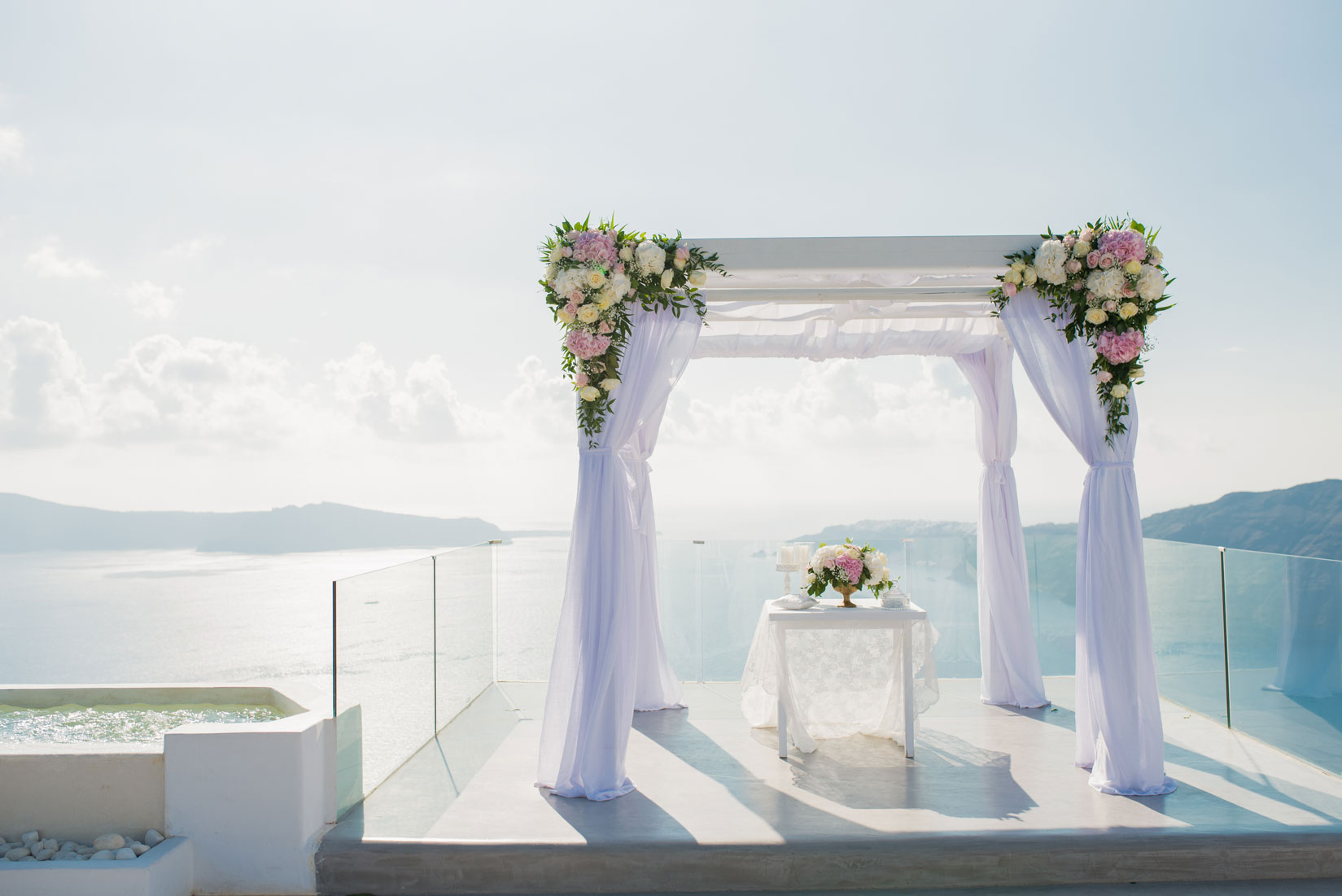Casamento de Simone e Paulo em Santorini