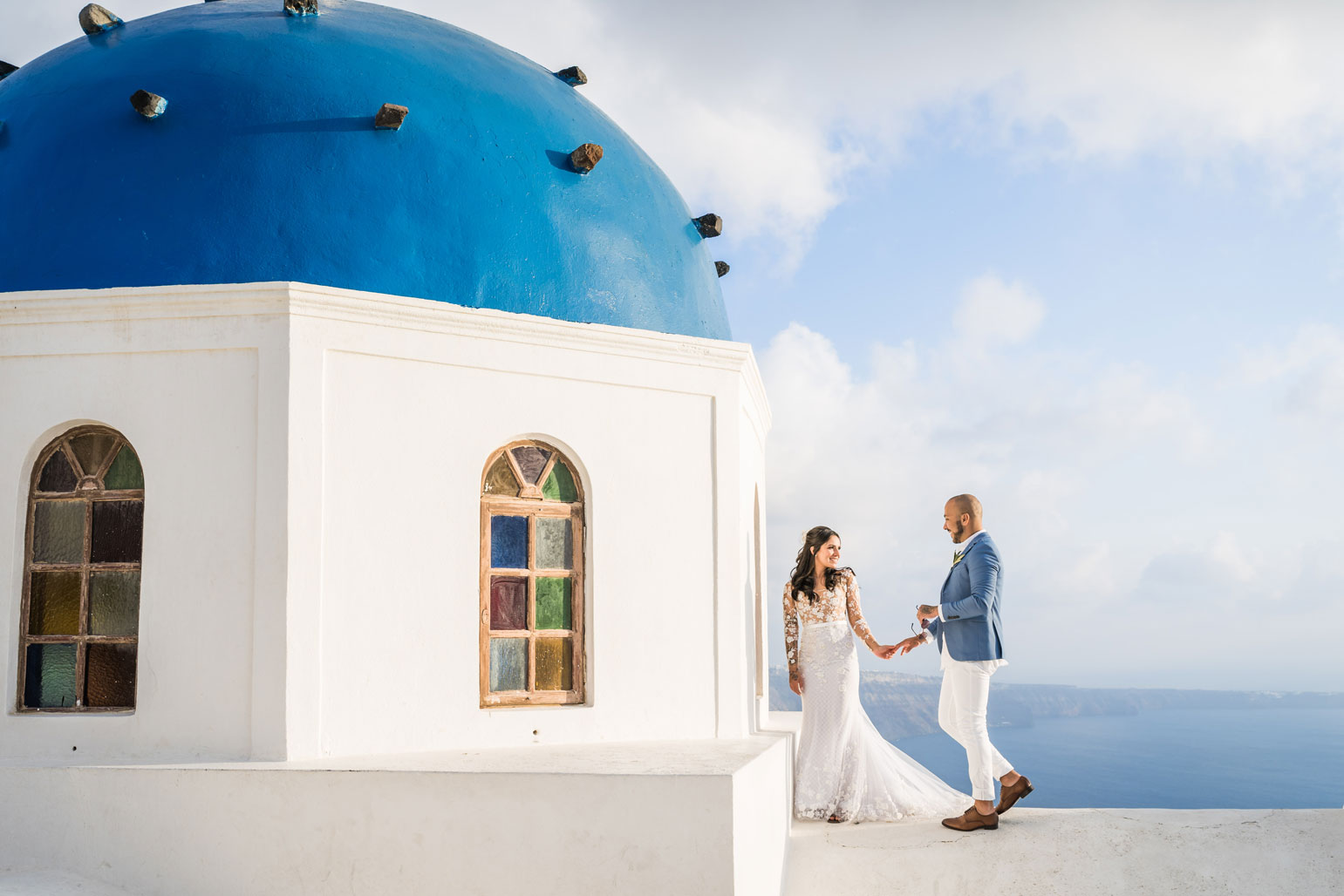 Casamento de Vanessa e Gabriel em Santorini