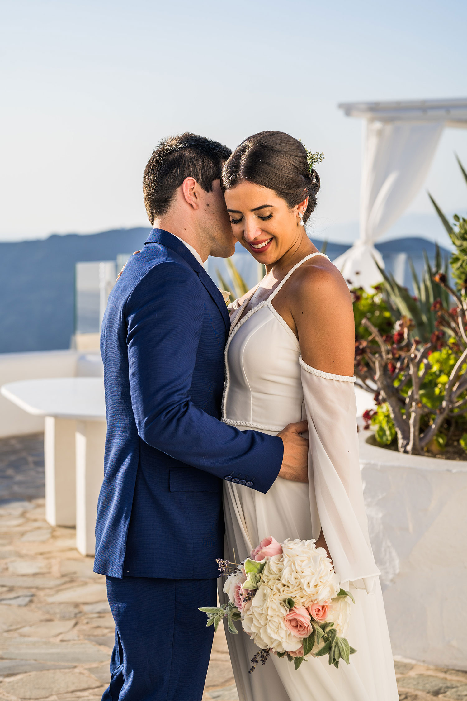 Casamento de Anelize e Fabio em Santorini