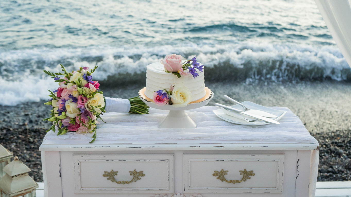 Casamento de Nathane e Vinicius em Santorini