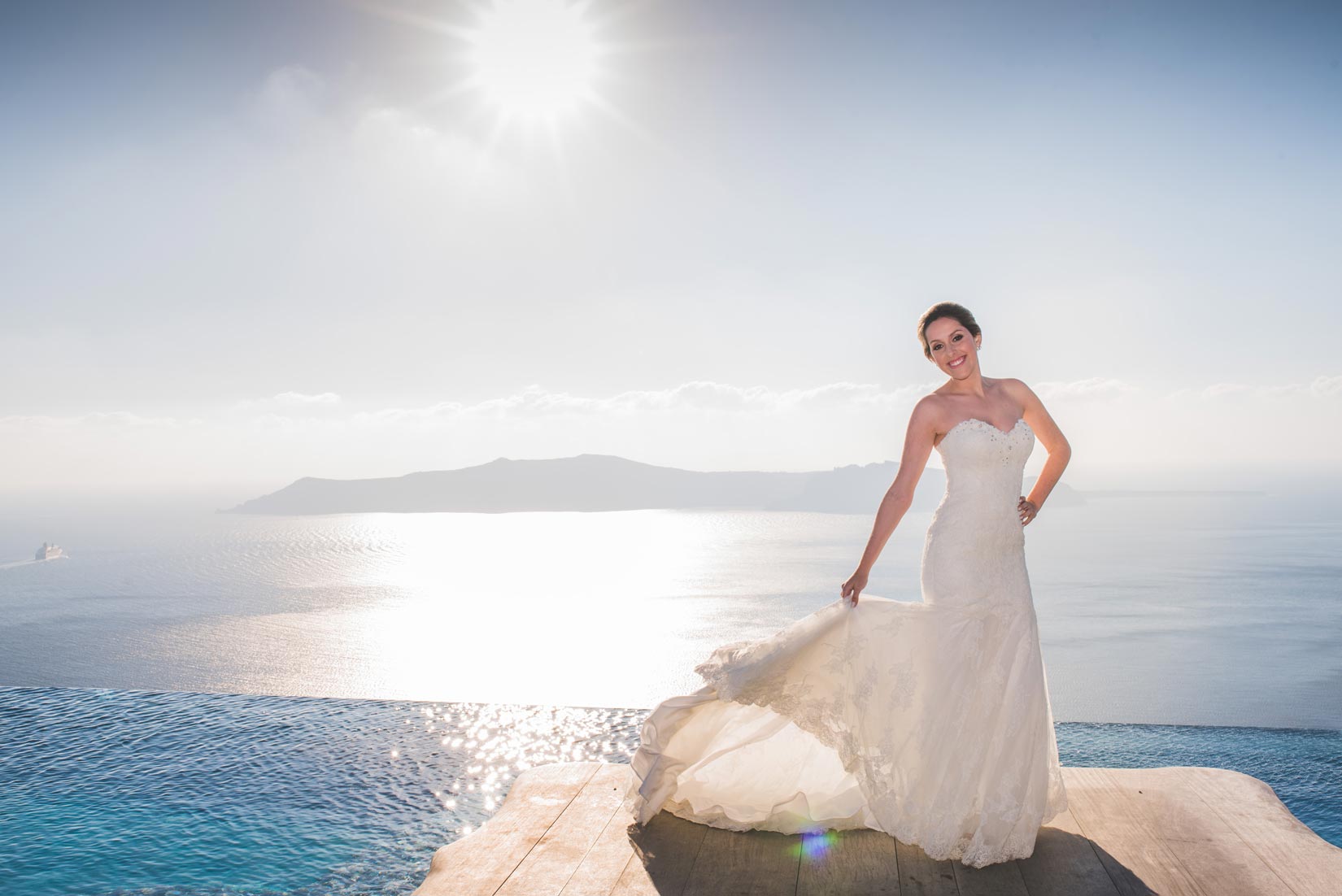 Casamento de Joana e Nathan em Santorini