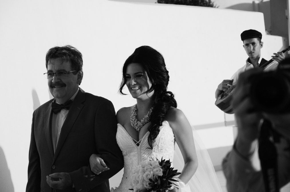 Casamento de Luana e André em Santorini