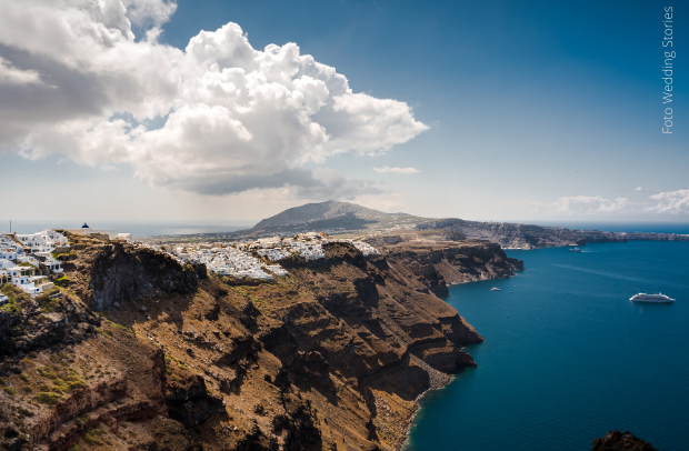 Fotografia do arquivo de Casamento em Santorini