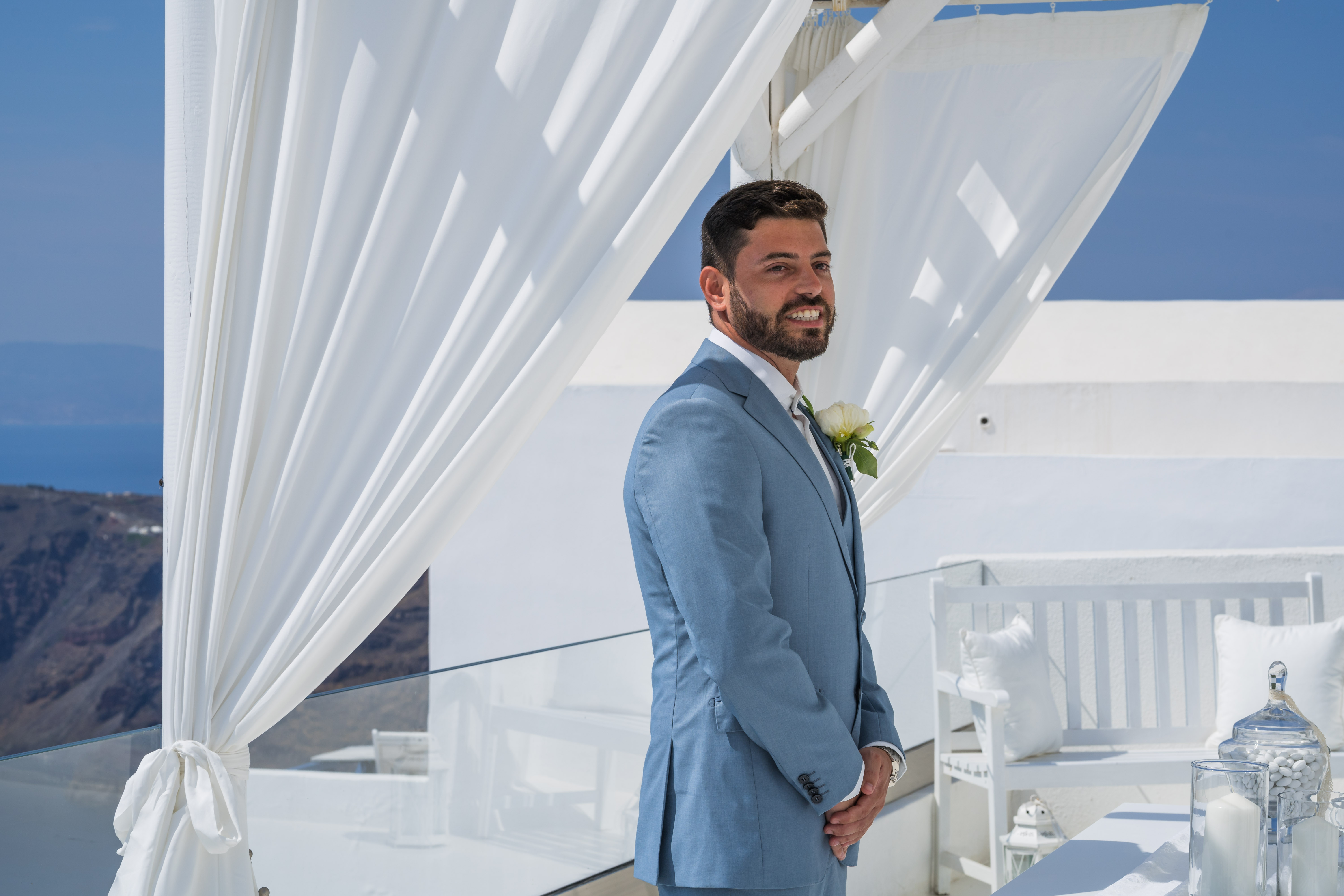 Casamento de Natália e Tiago em Santorini
