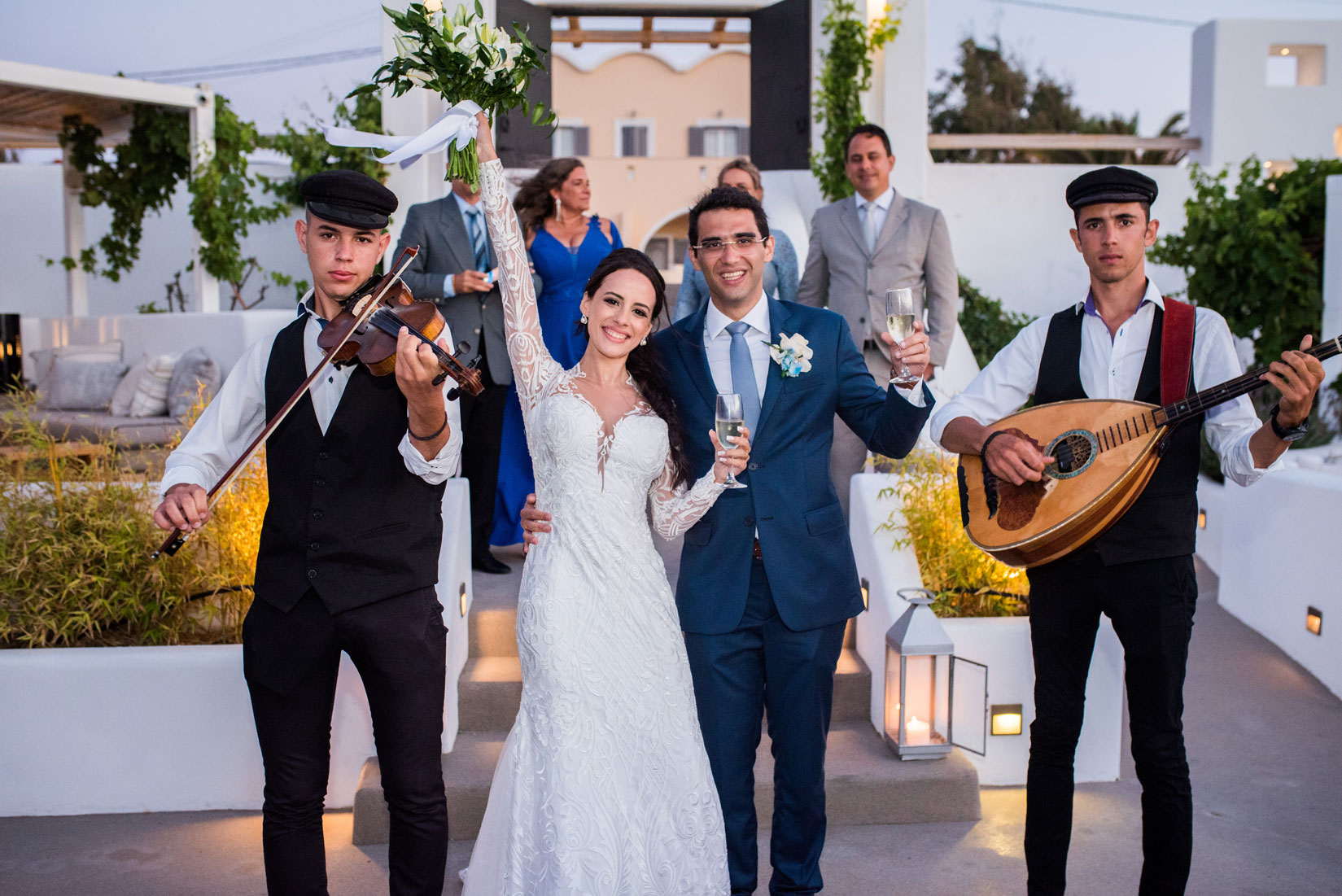 Casamento de Brunna e Rodrigo em Santorini