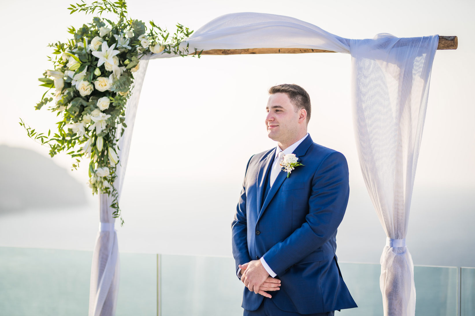 Casamento de Leticia e Gabriel em Santorini