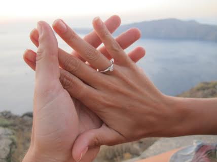 Fotografia do arquivo de Casamento em Santorini