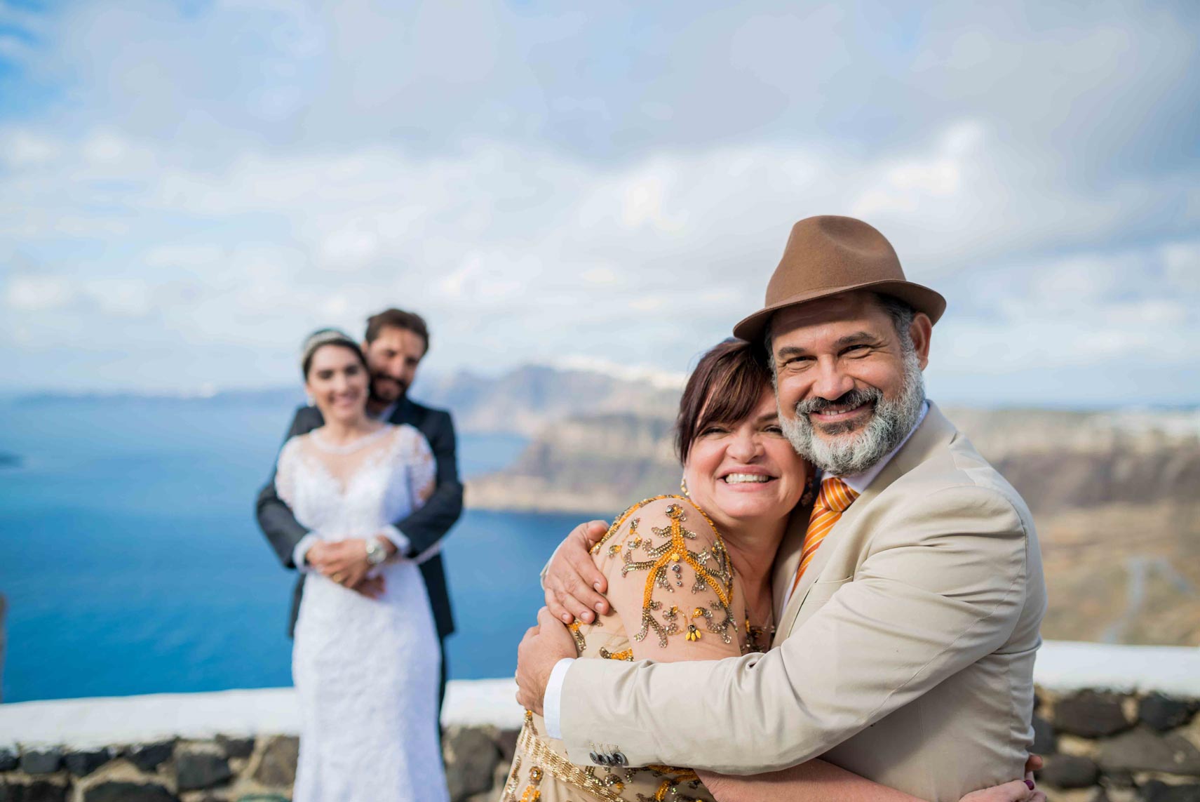 Casamento de Fernanda e Marcelo em Santorini