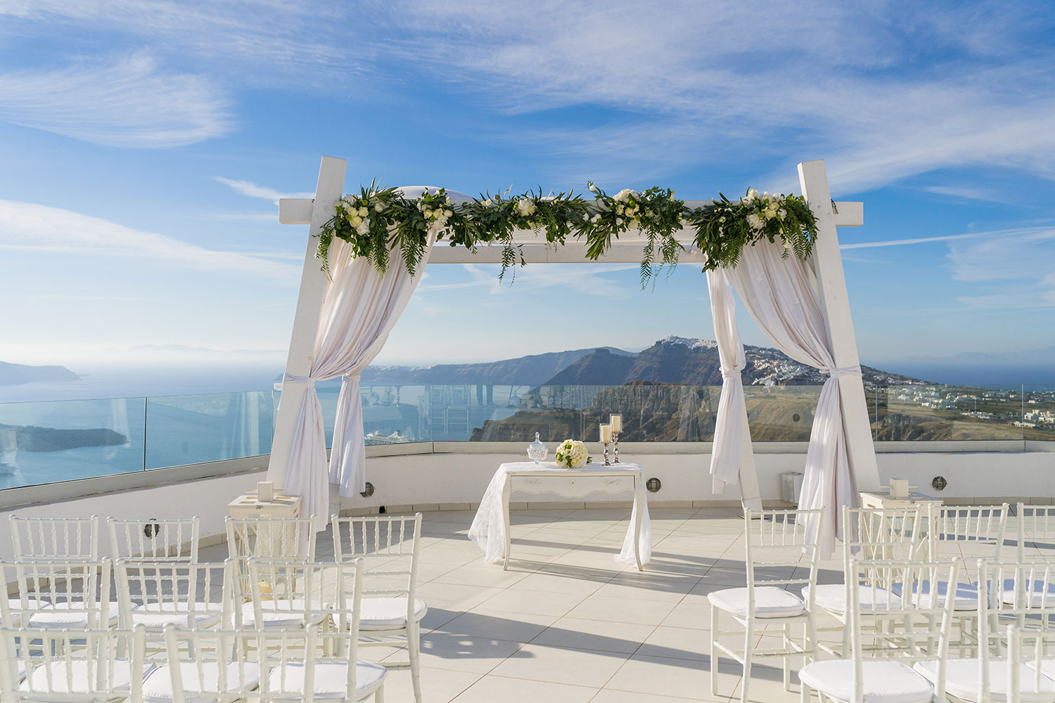 Casamento de Sabrina e Juliano em Santorini