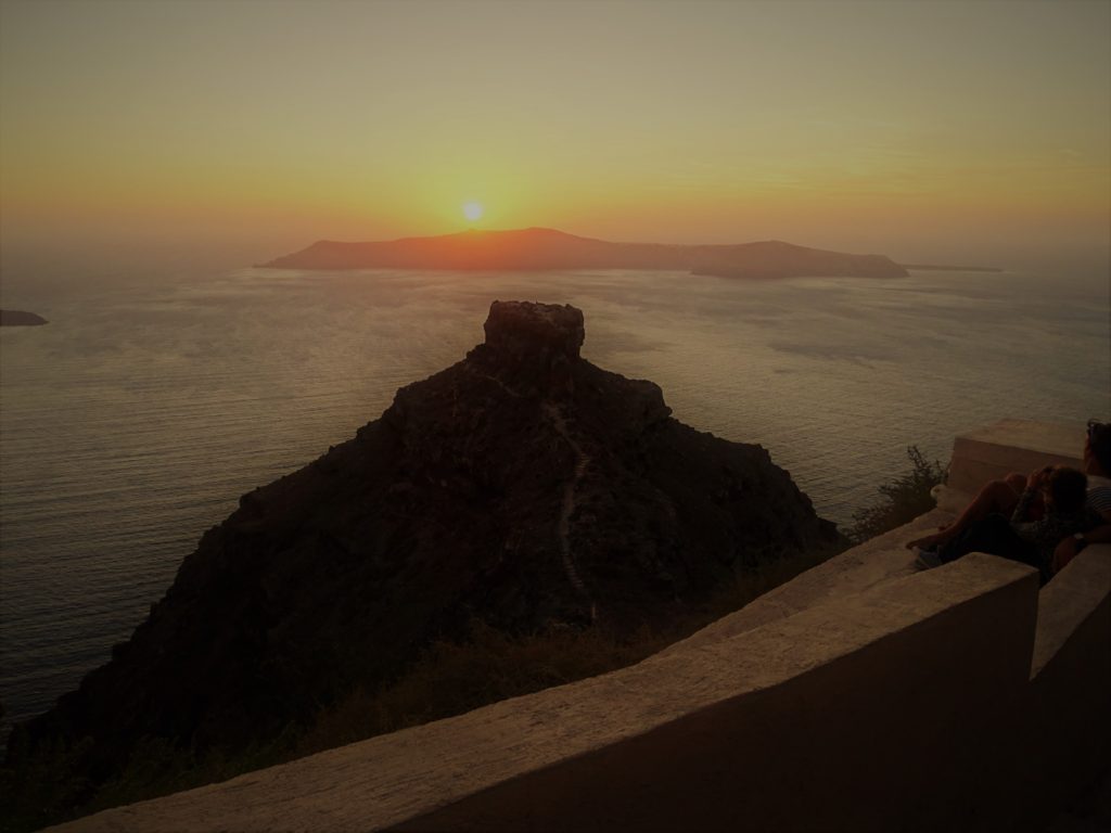 Vida em Santorini Grécia