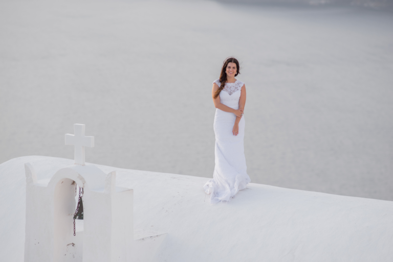 Fotografia do arquivo de Casamento em Santorini