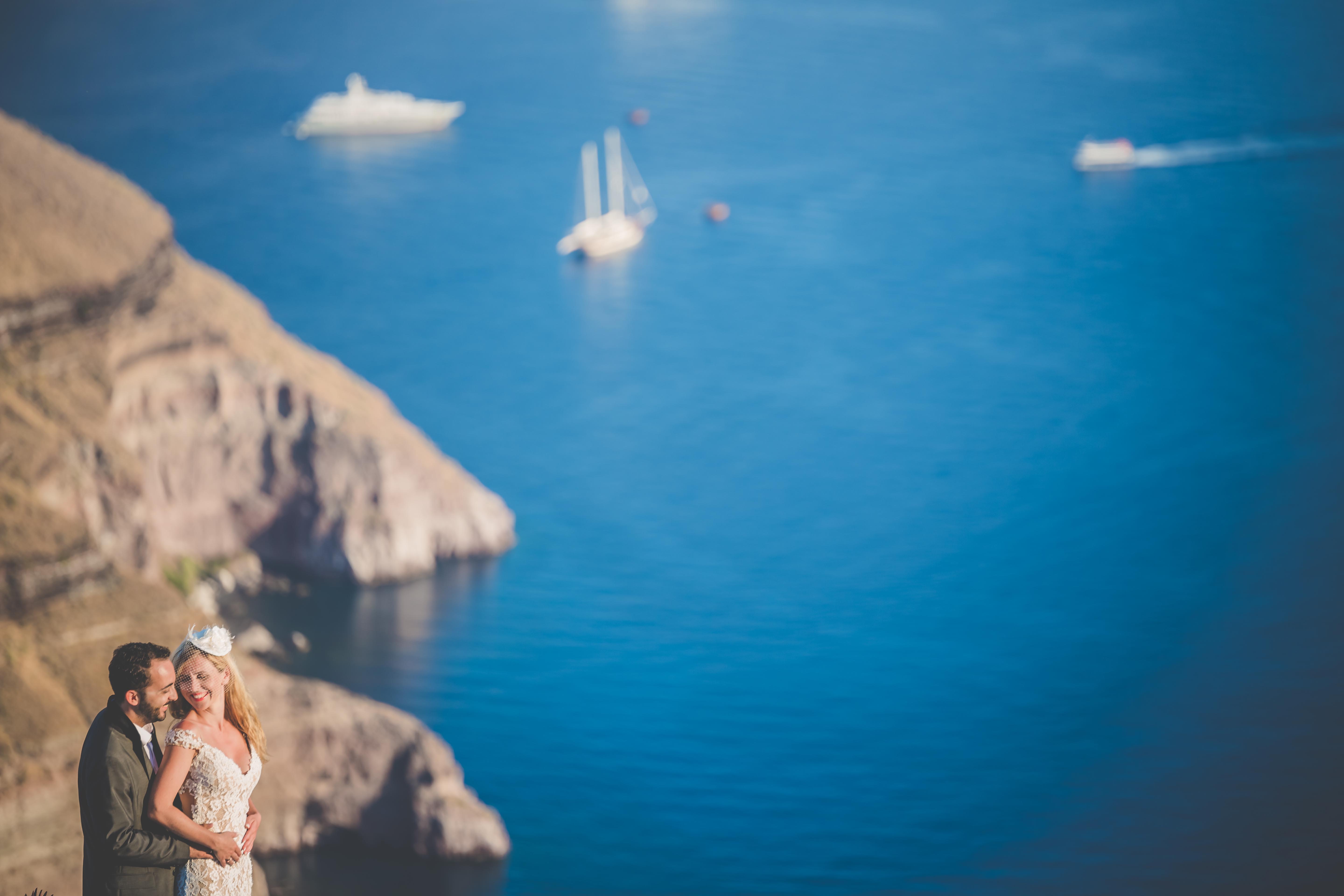 Fotografia do arquivo de Casamento em Santorini
