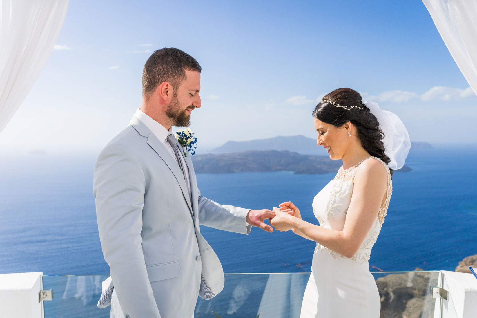 Casamento de Viviane e Matheus em Santorini