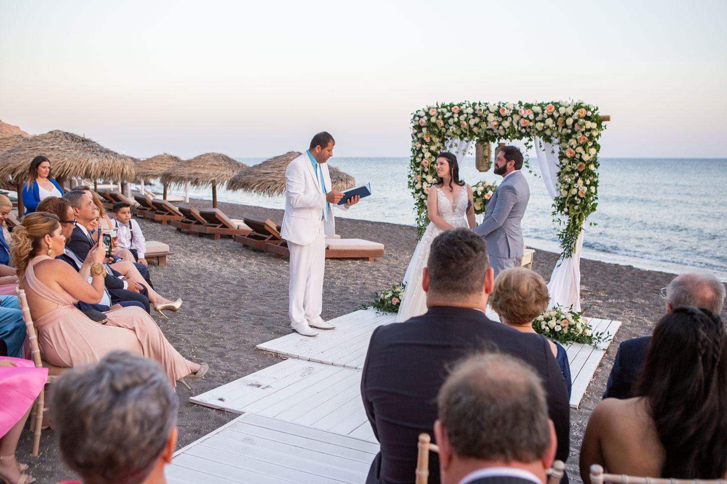 Casamento de Andrea e Andre em Santorini