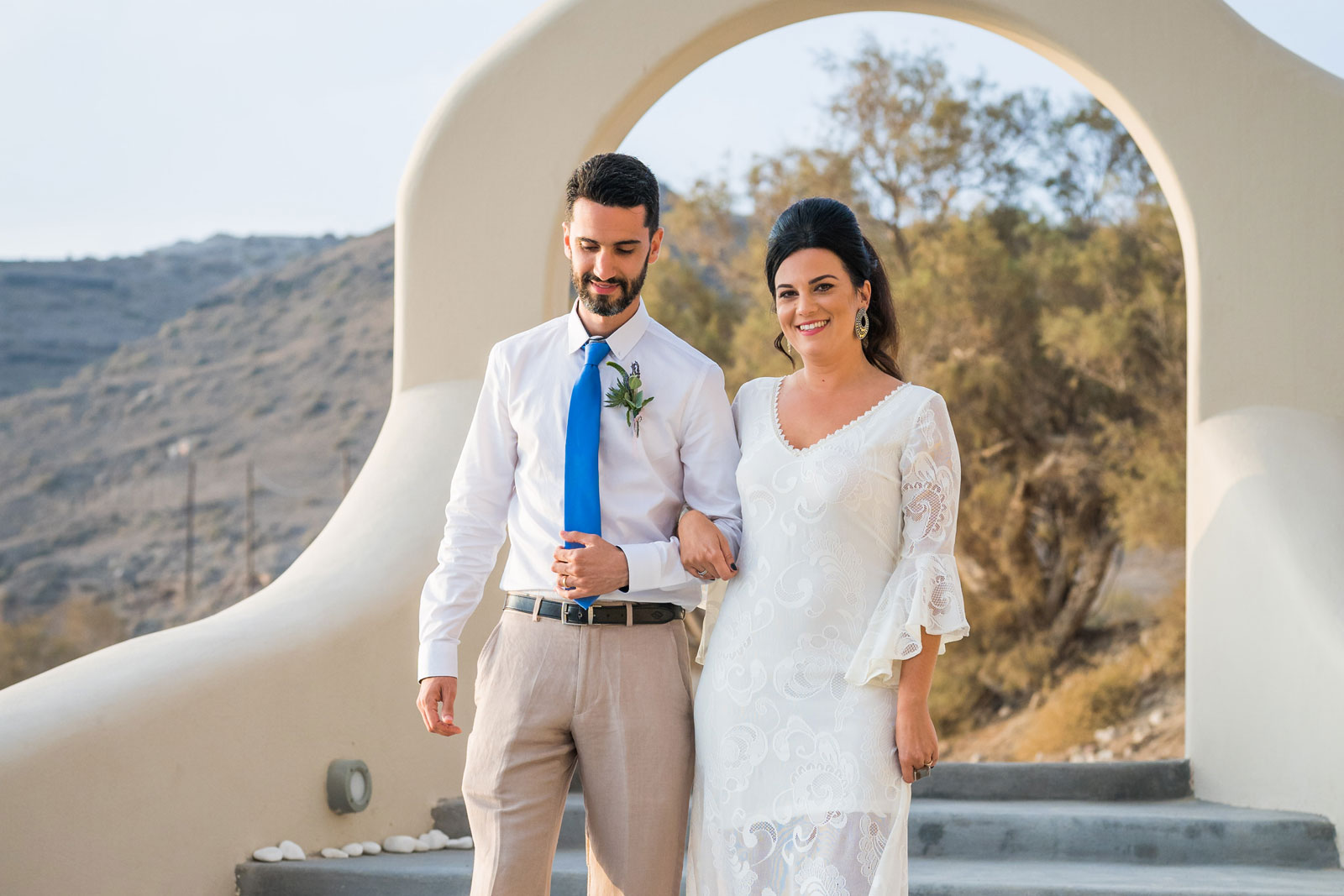 Casamento de Laura e Gabriel em Santorini