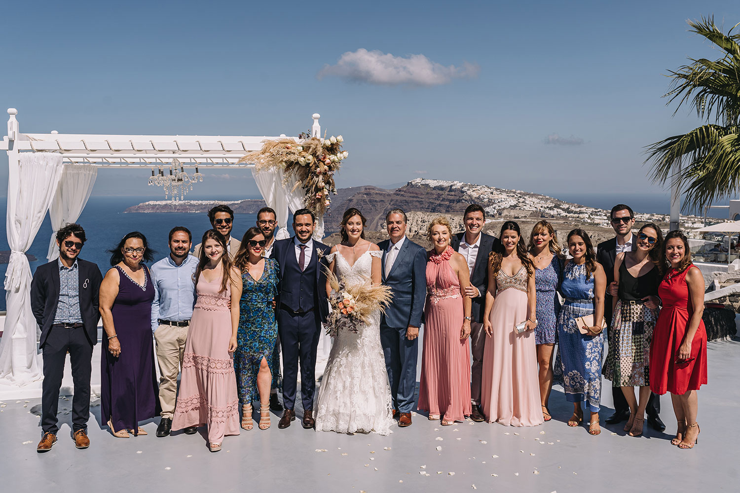 Casamento de Thais e Rodolfo em Santorini