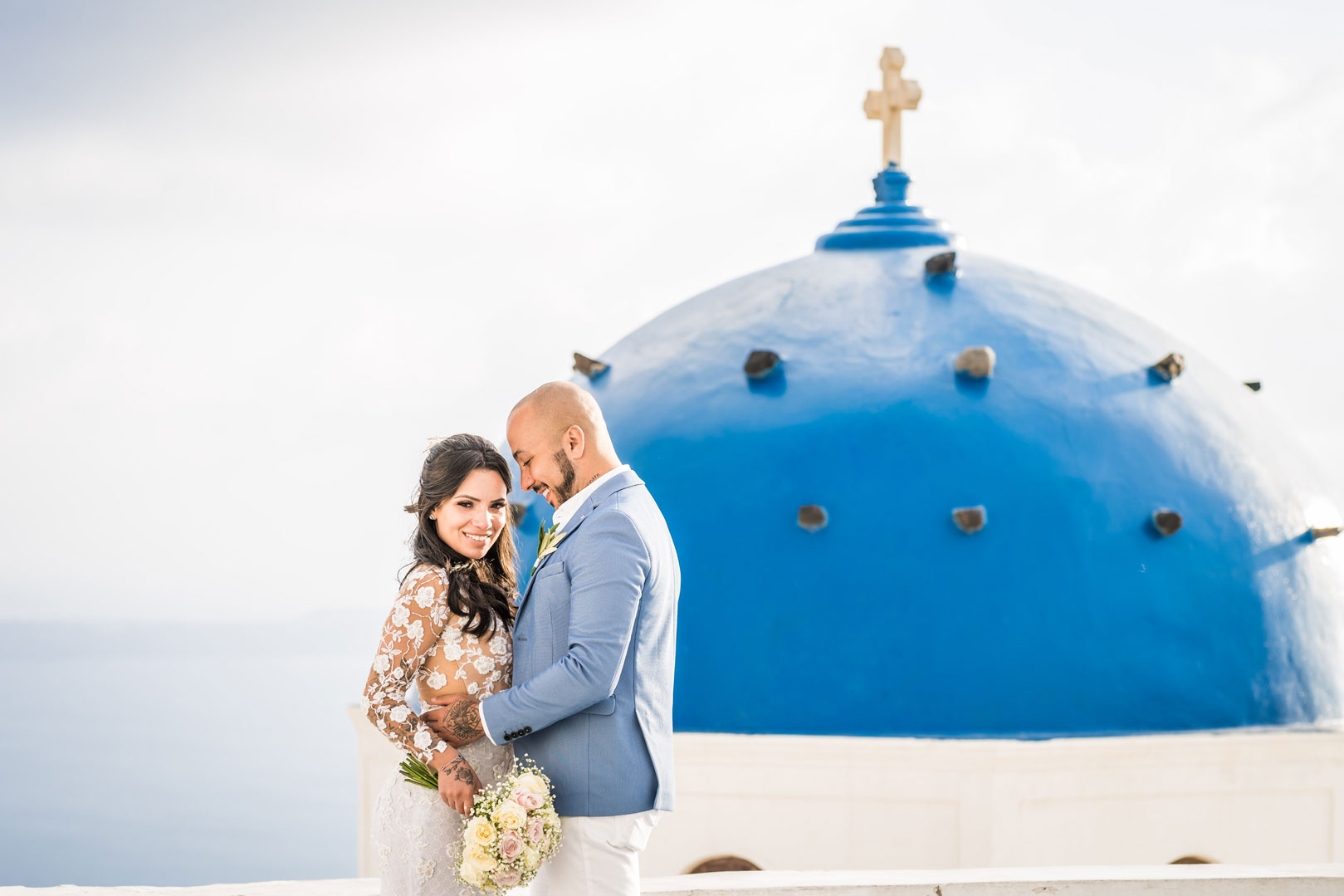 Casamento de Vanessa e Gabriel em Santorini