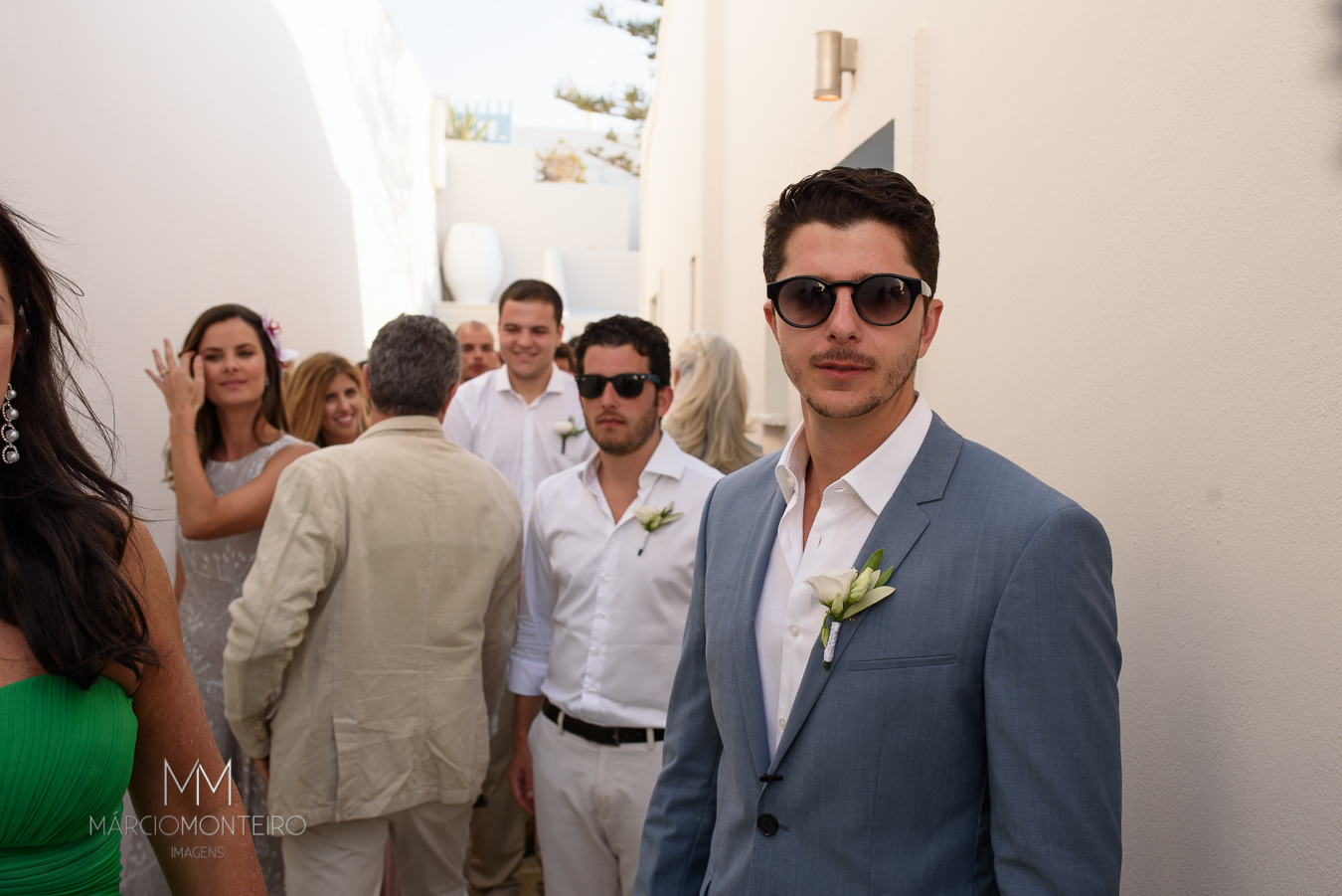 Casamento de Eduarda e Gabriel em Santorini