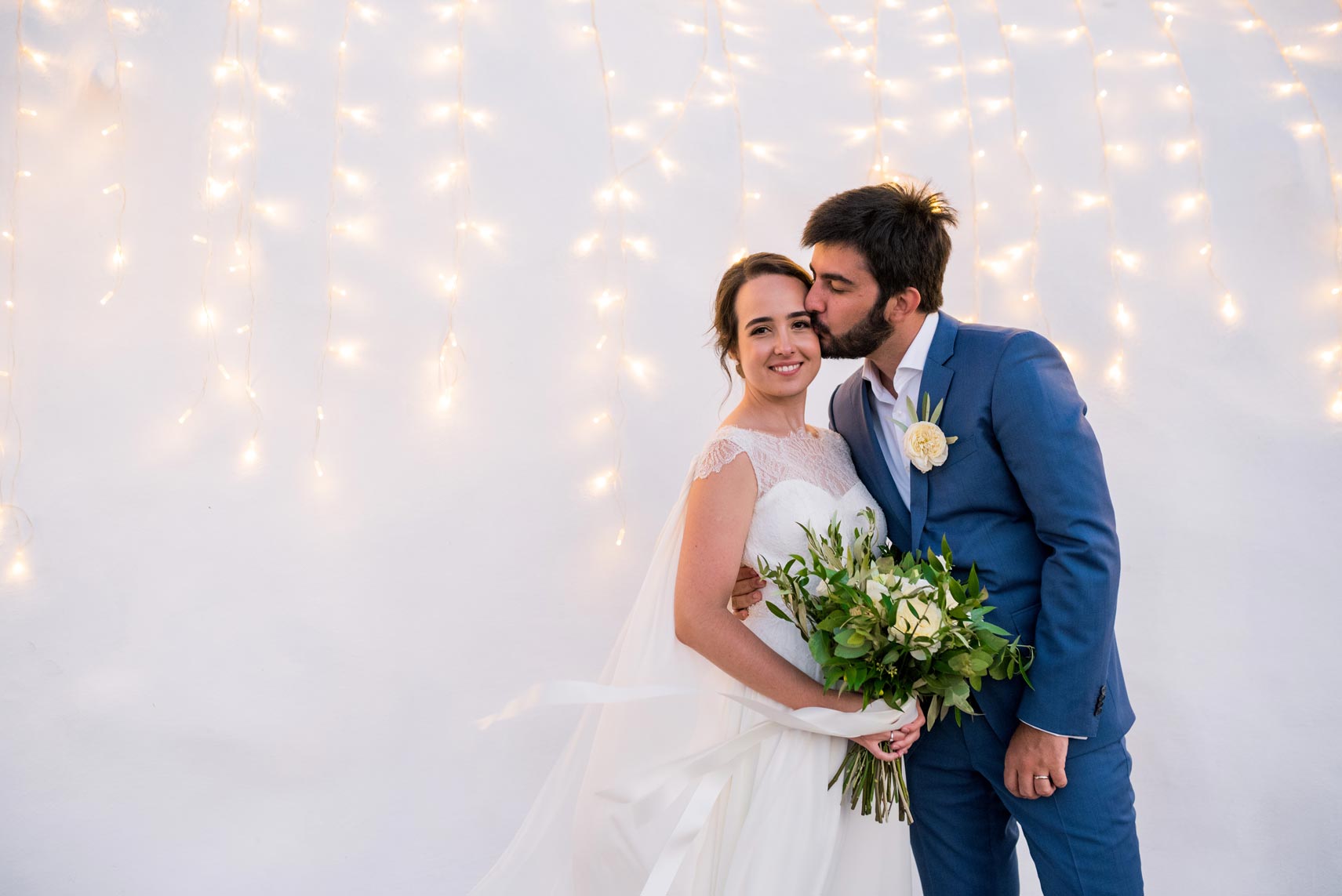 Casamento de Mariana e Stefanos em Santorini